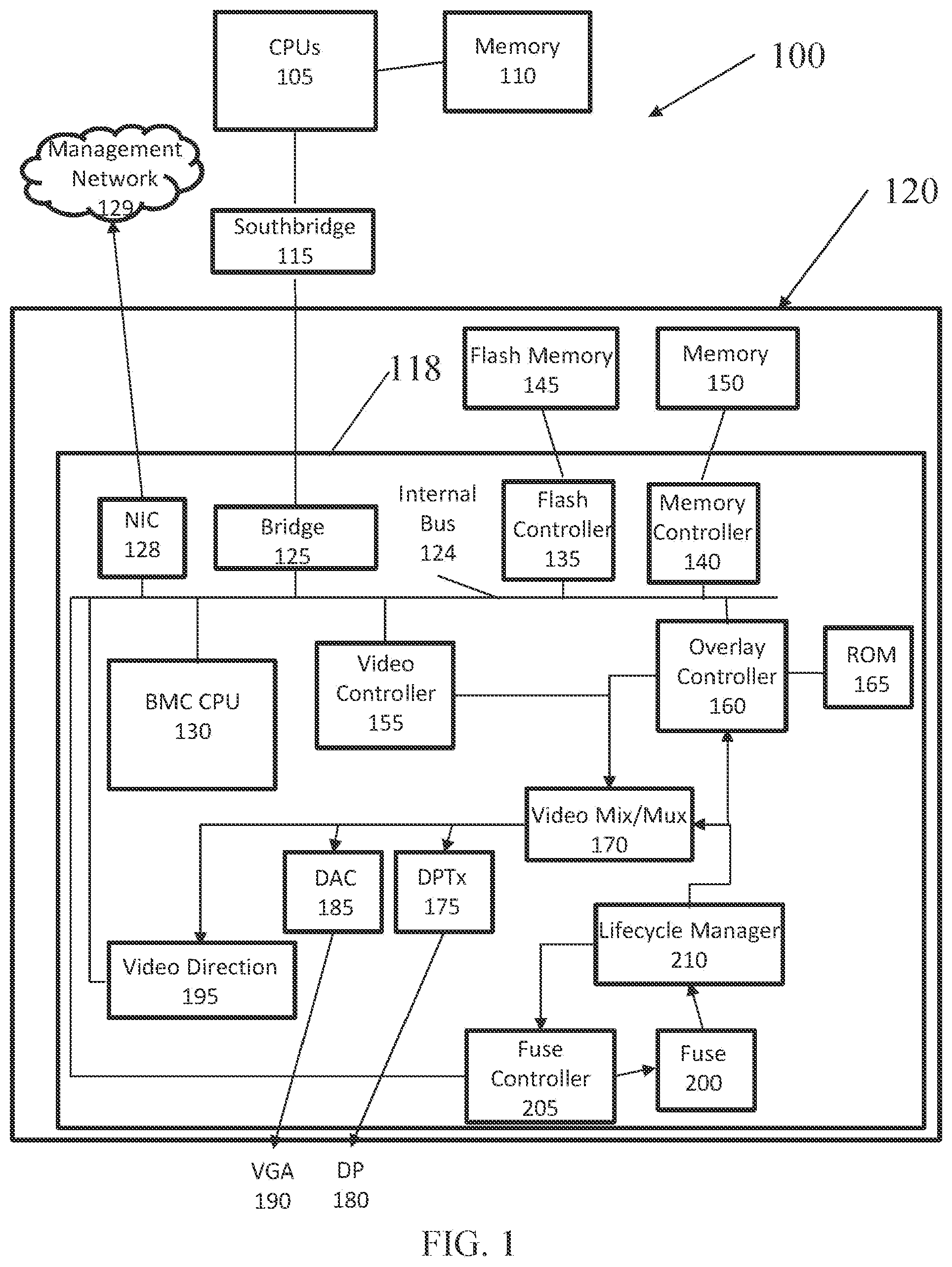 Patent US12306925 Figure 1 – Watermark for manufacturing authenticity