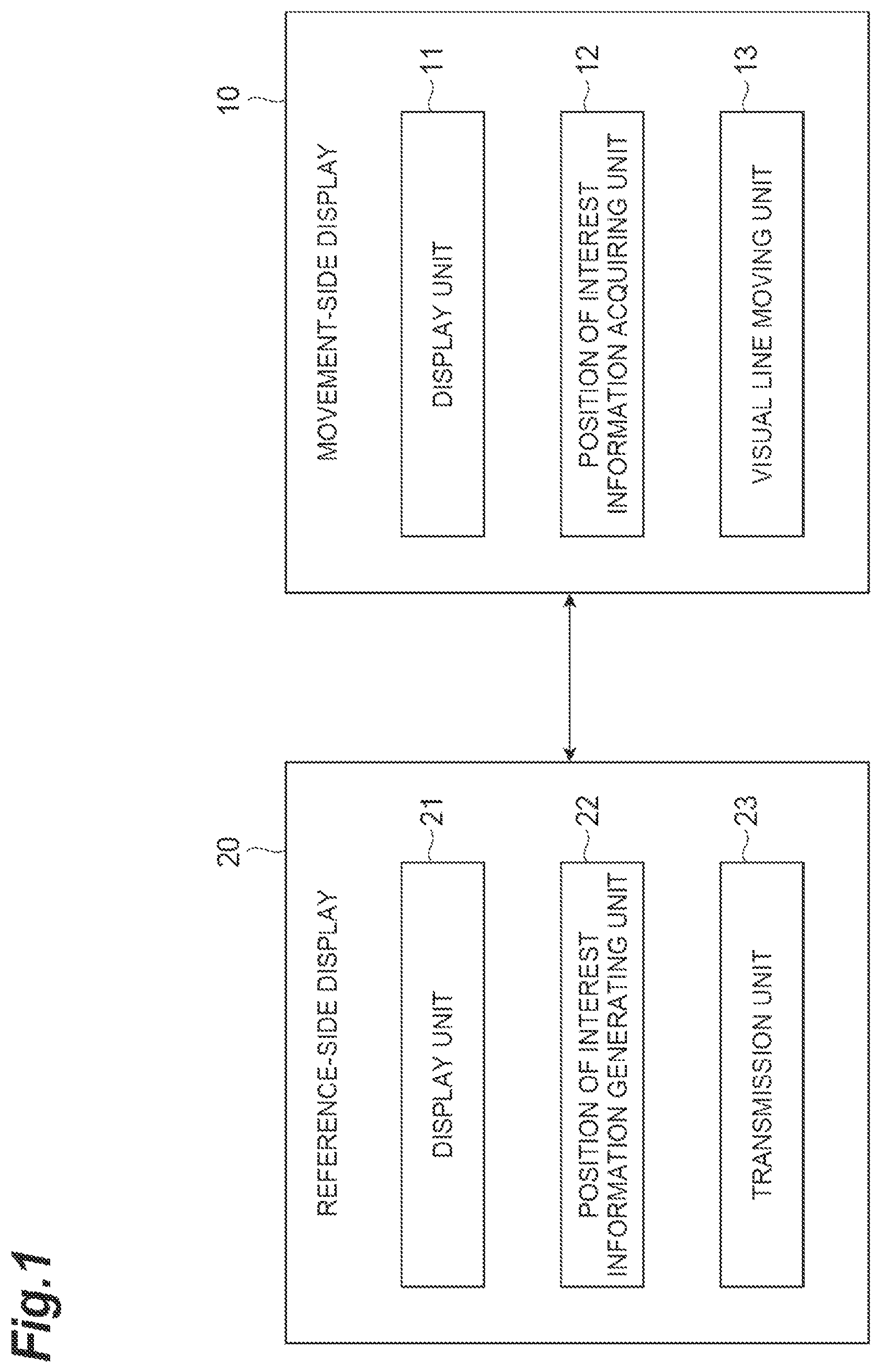 Patent US12307008 — Display control device — Figure 1