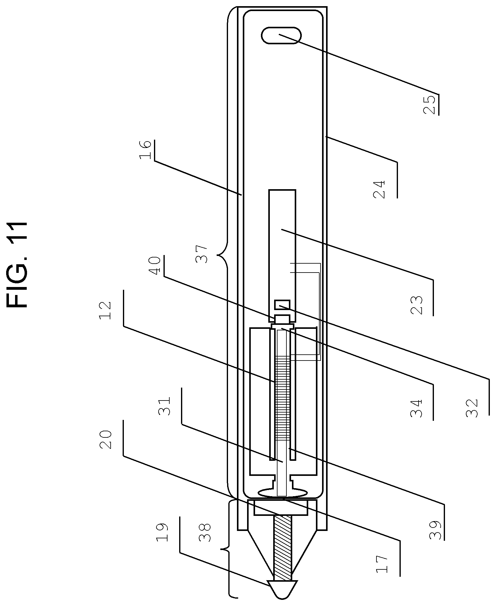 Patent US12307028 Figure 11 – Wireless electromagnetic resonance-based stylus