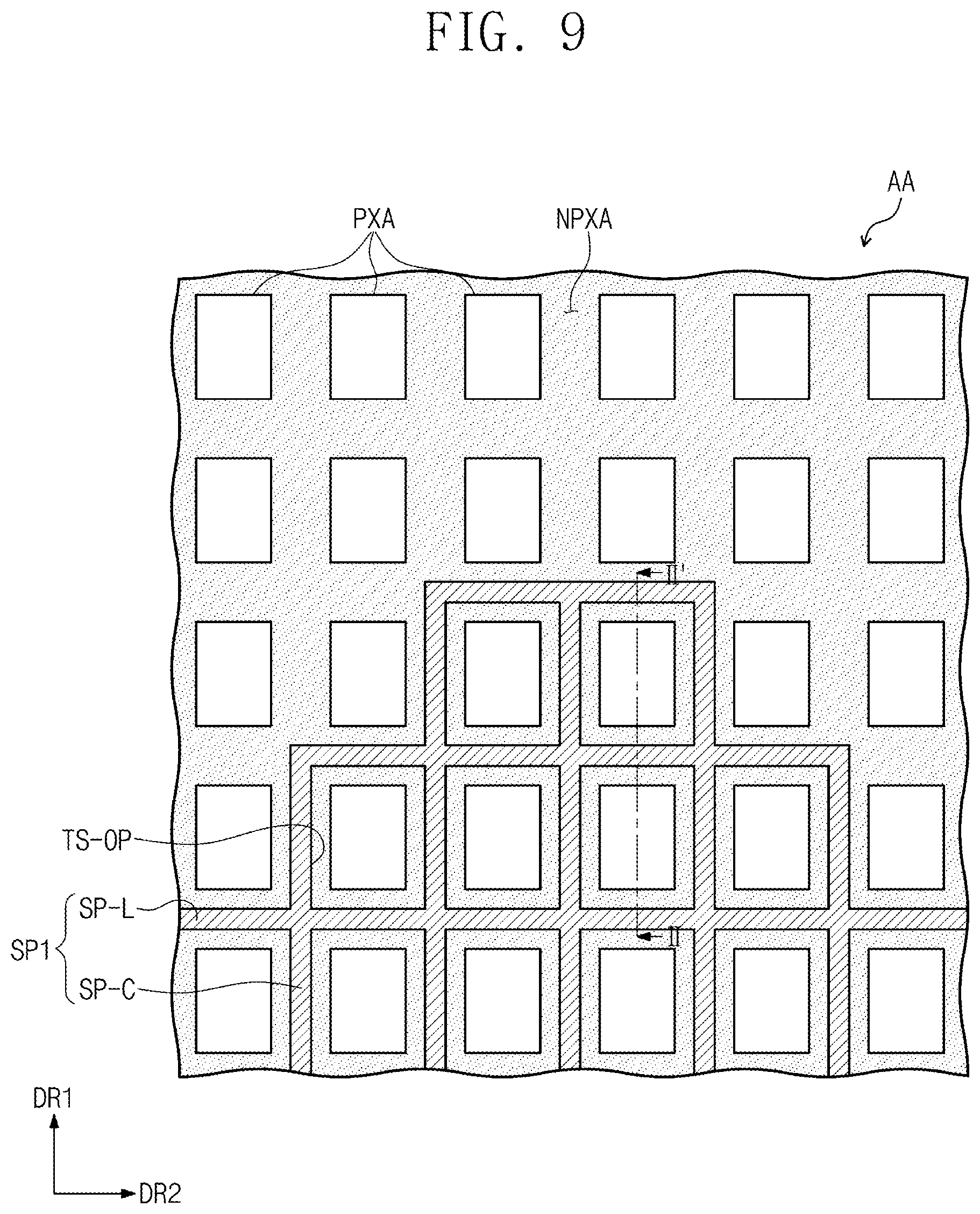 Patent US12307035 Figure 11 – Foldable display device