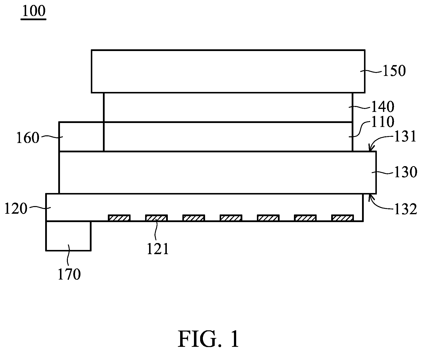 Patent US12307048 — Electronic device — Figure 1