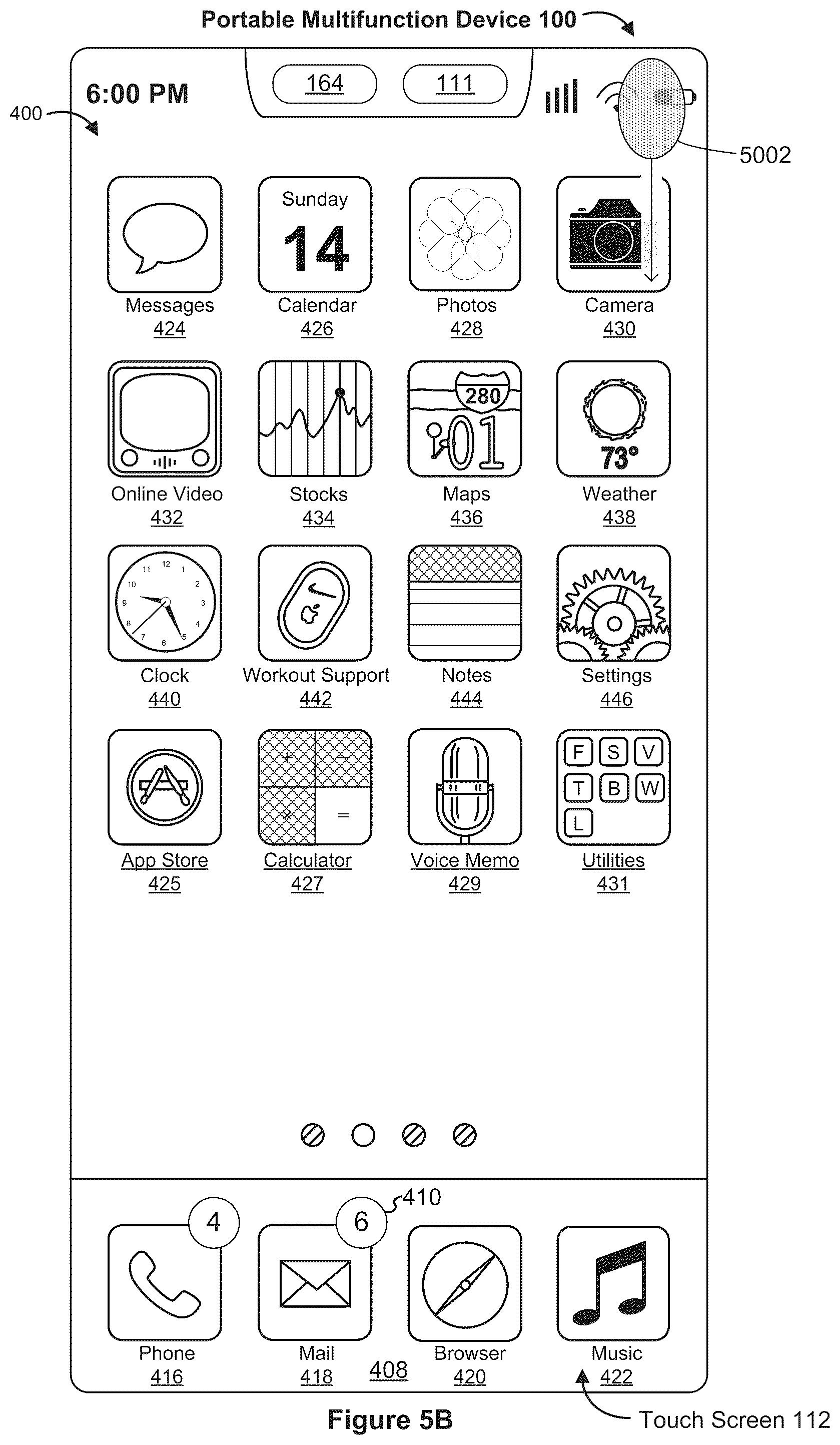 Patent US12307079 Figure 11 – Devices, methods, and graphical user interfaces for adjusting the provision of notifications