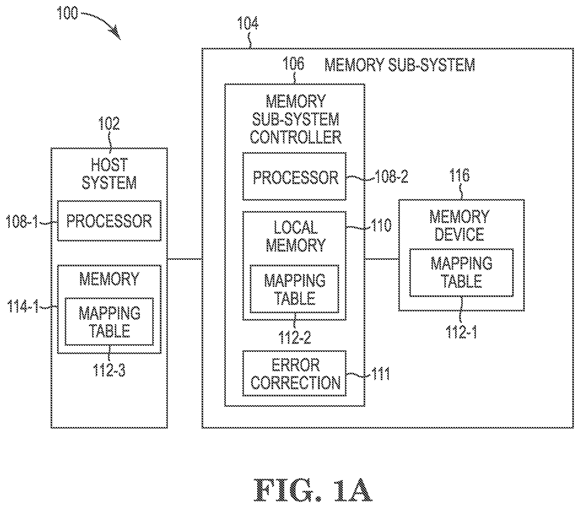Patent US12307098 — Data flush at power loss — Figure 1