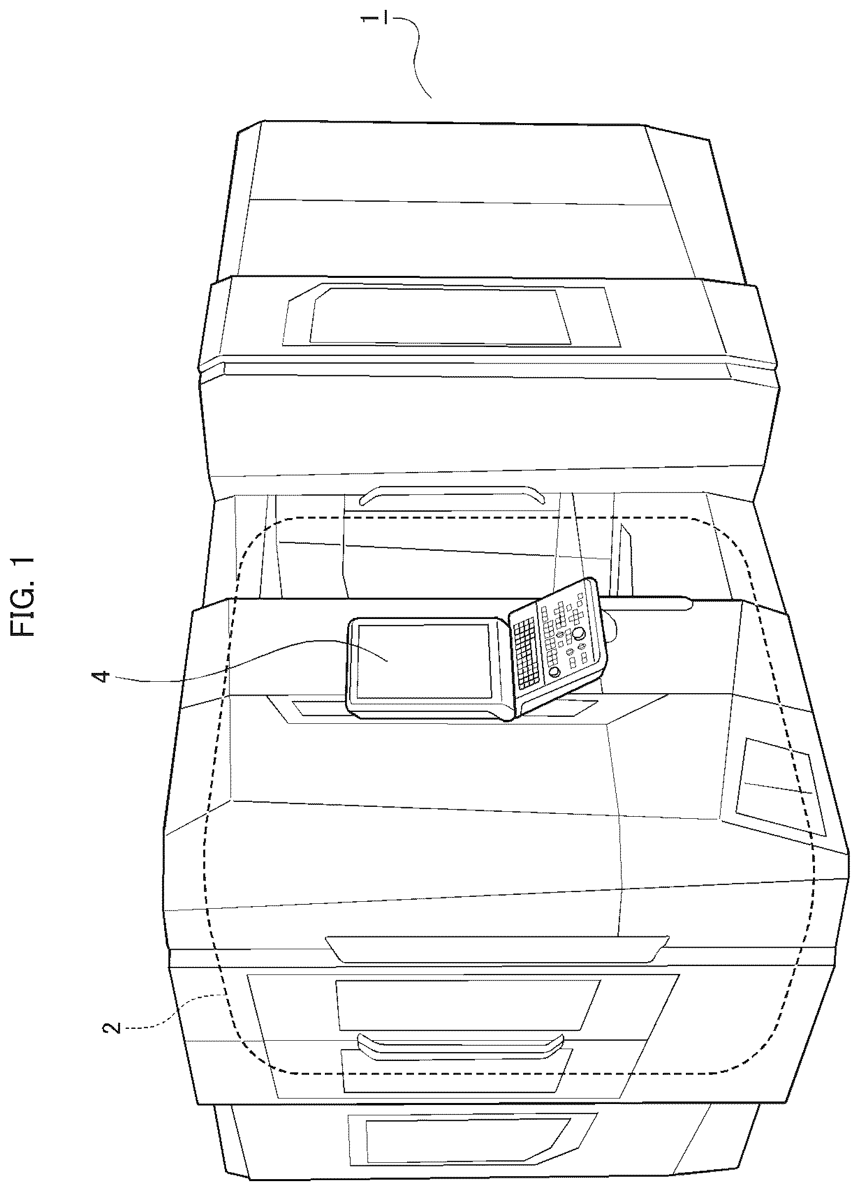 Patent US12307135 — Display control device, machine tool, and display control program — Figure 1