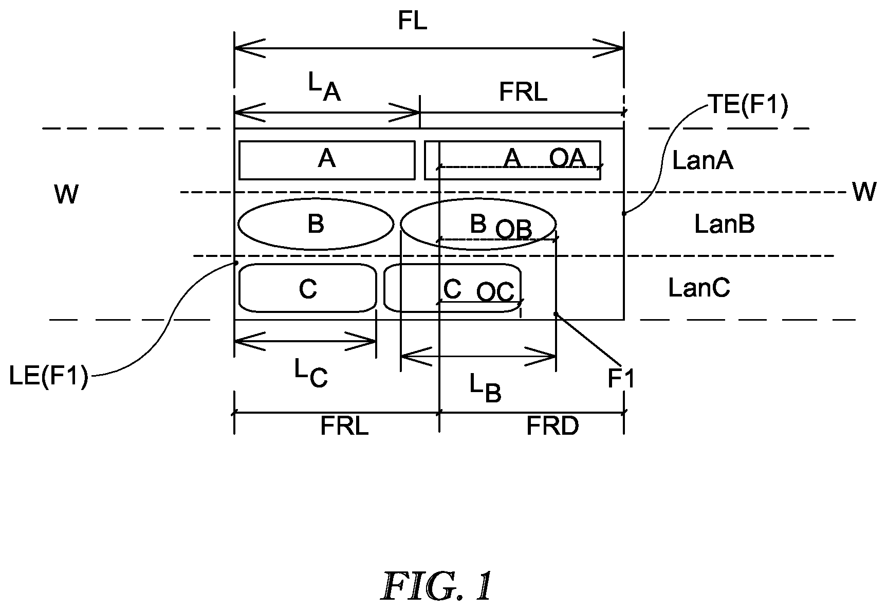 Patent US12307141 — Imposing print jobs across a print medium for frame-by-frame printing — Figure 1