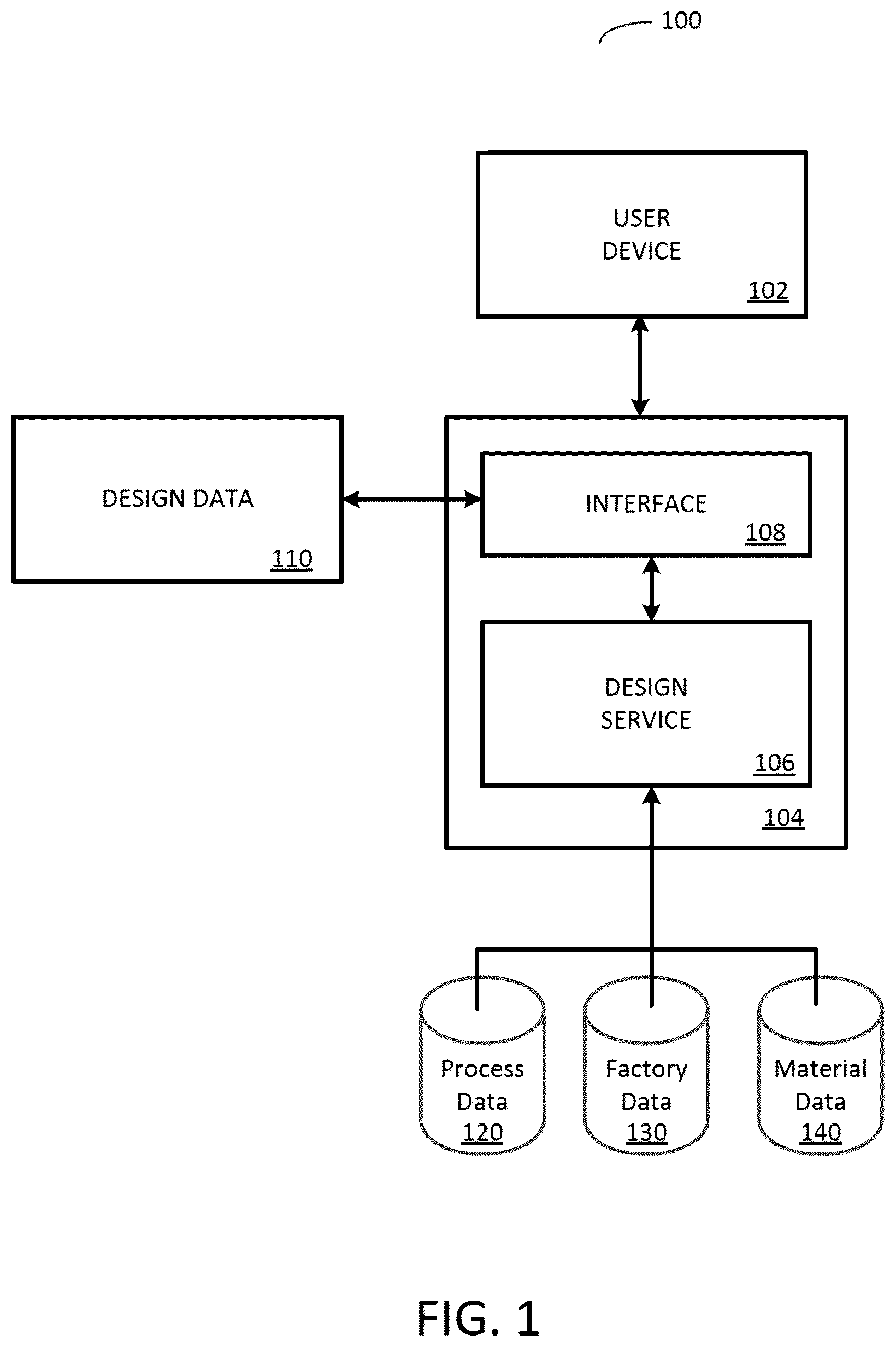 Patent US12307172 — Systems and methods for computer aided design analysis — Figure 1