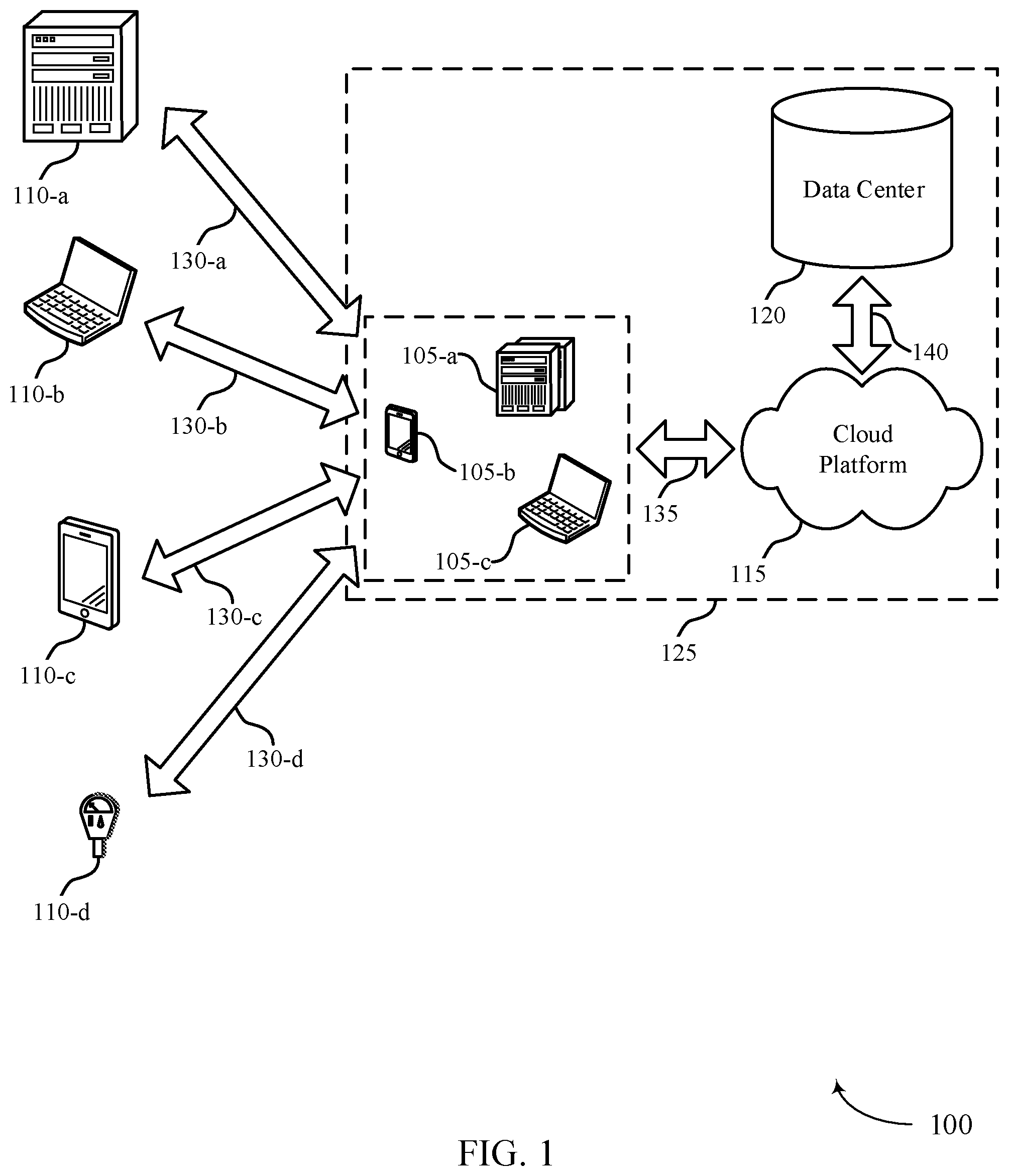Patent US12307191 — In-line live data mentions — Figure 1