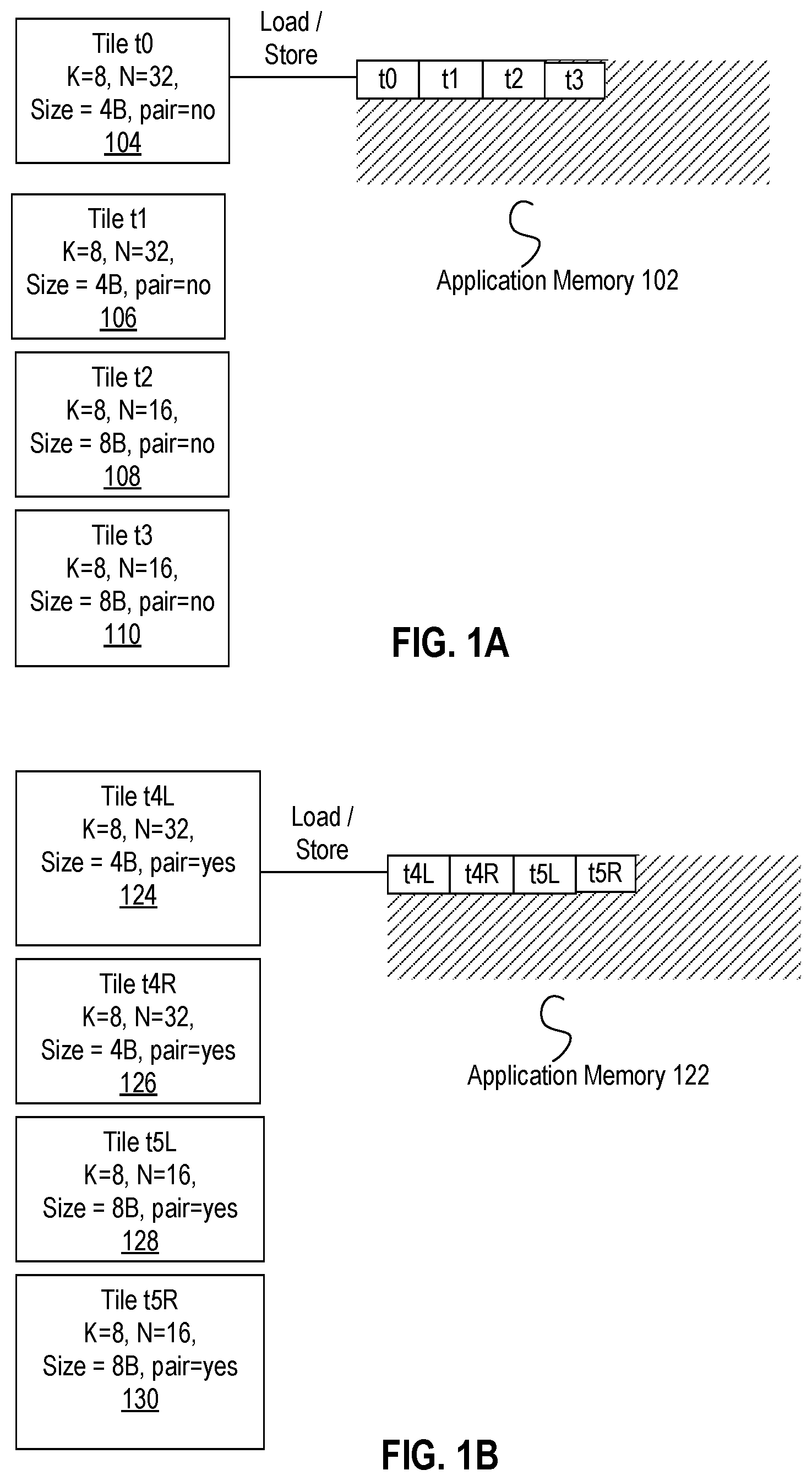 Patent US12307250 — Systems and methods for performing 16-bit floating-point matrix dot product instructions — Figure 1
