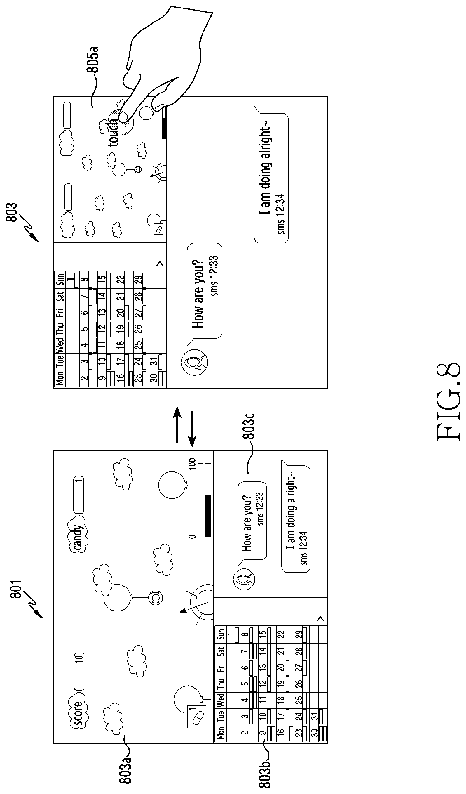 Patent US12307271 Figure 9 – Electronic device and multi-window control method of electronic device