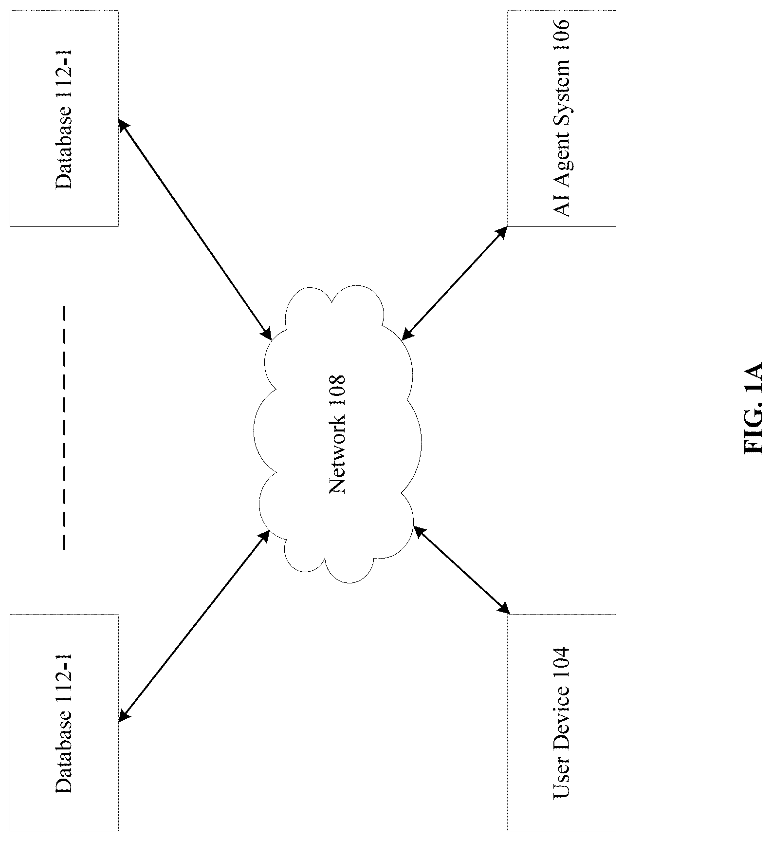 Patent US12307299 — System and method for managing AI agents using central agent name and attribute registry — Figure 1