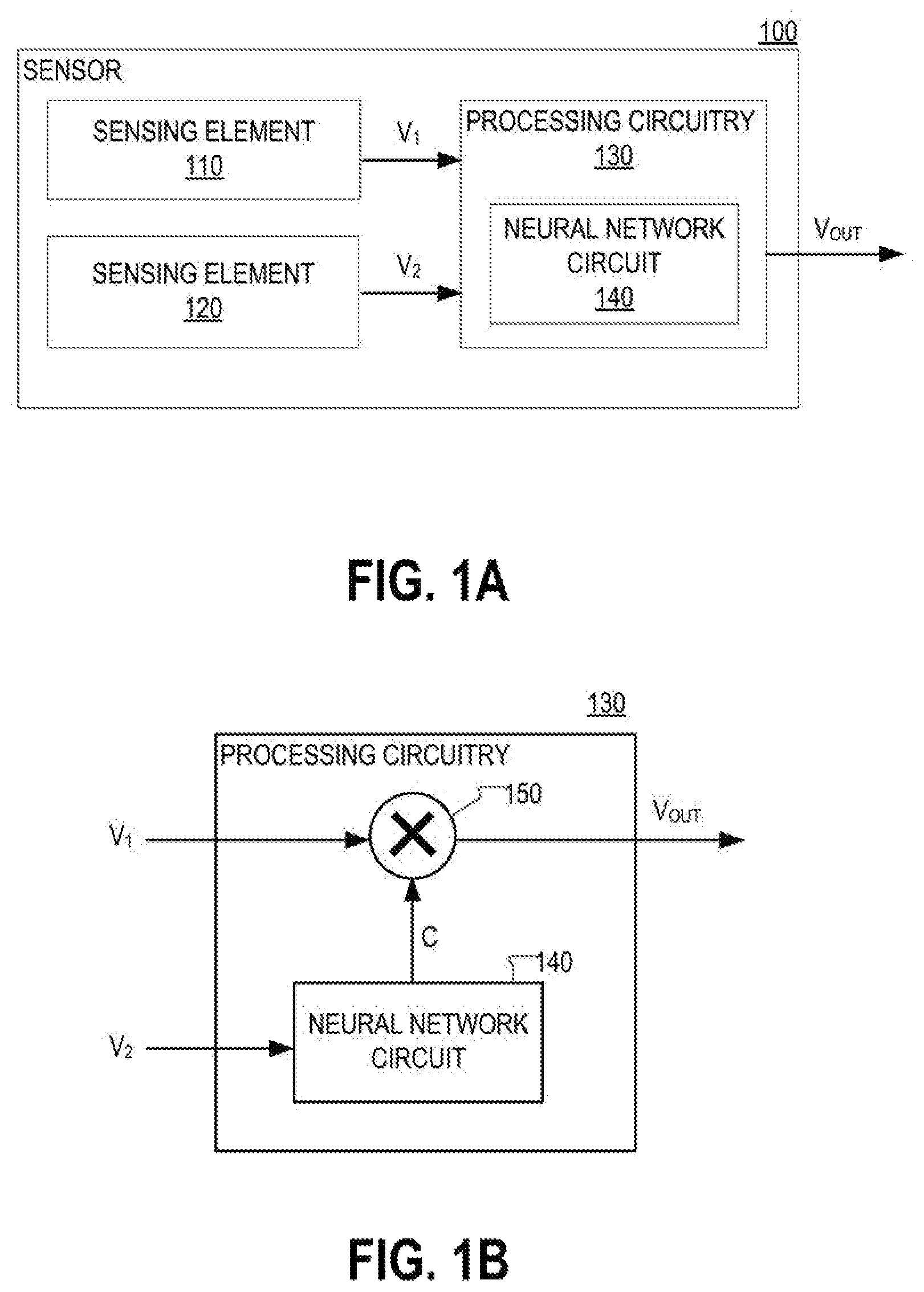 Patent US12307351 — Method and apparatus for trimming sensor output using a neural network engine — Figure 1