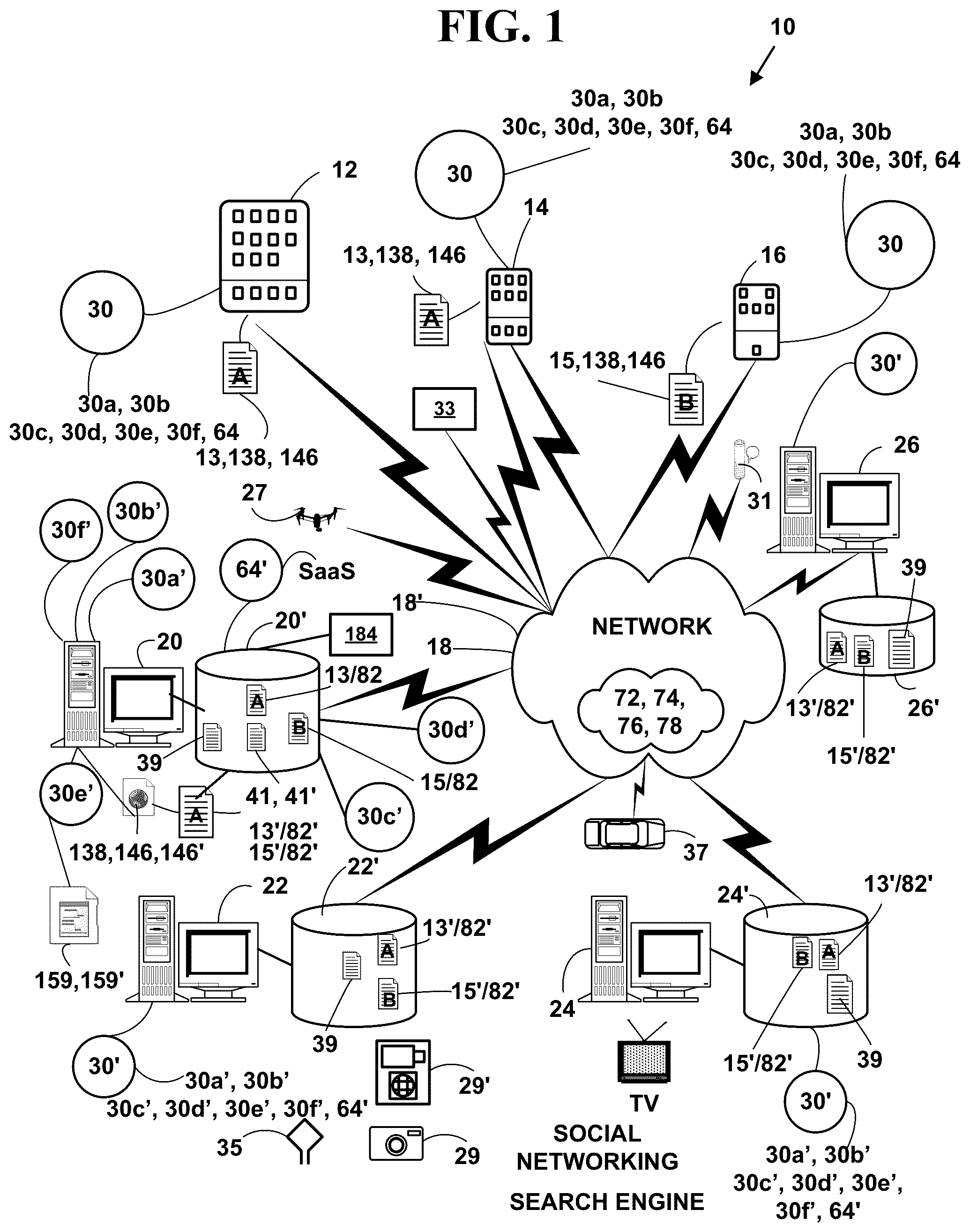 Patent US12307398 — Method and system for managing and sourcing materials and services for electrication projects — Figure 1
