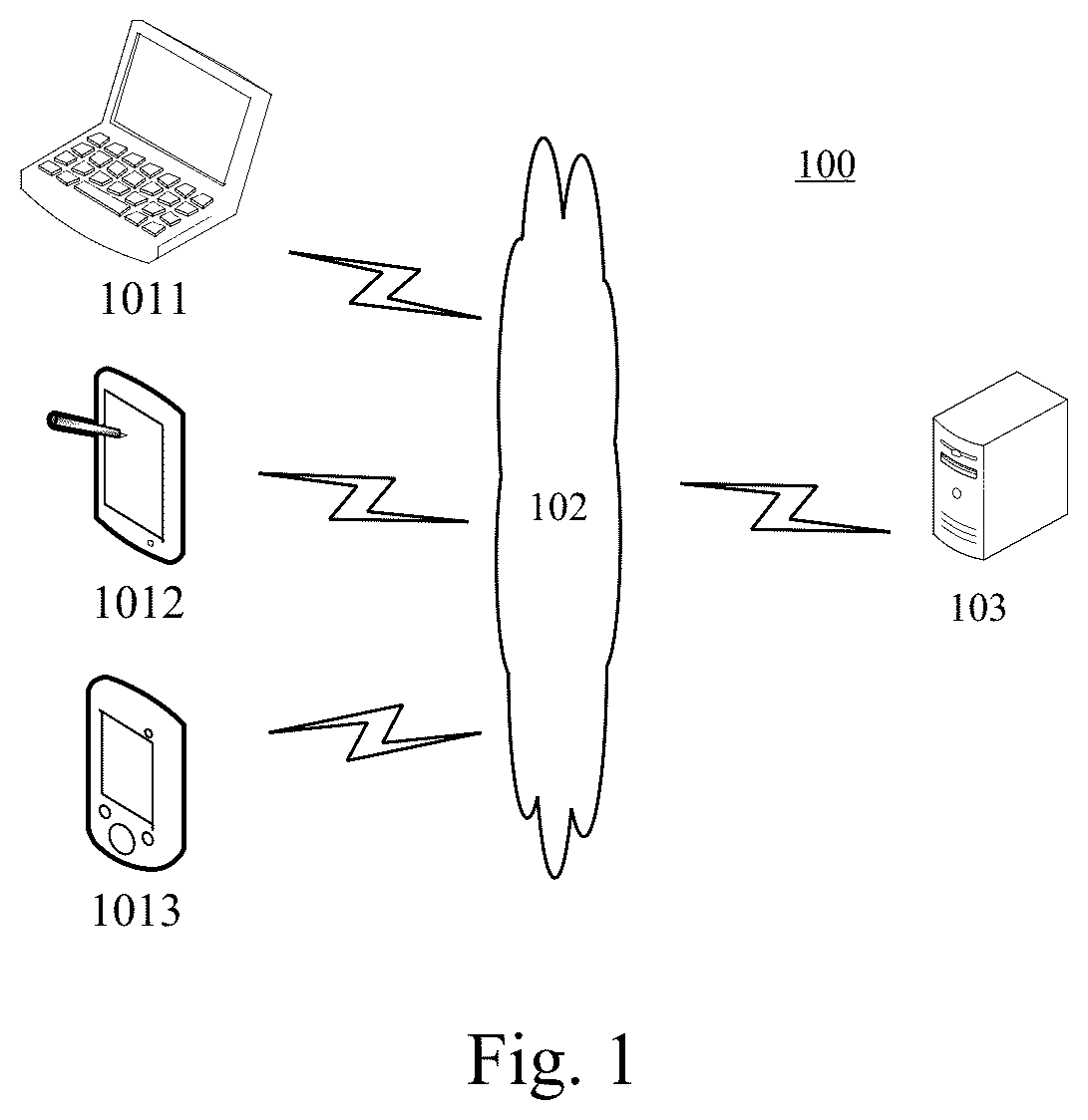 Patent US12307408 Figure 1 – Method and apparatus for positioning express parcel