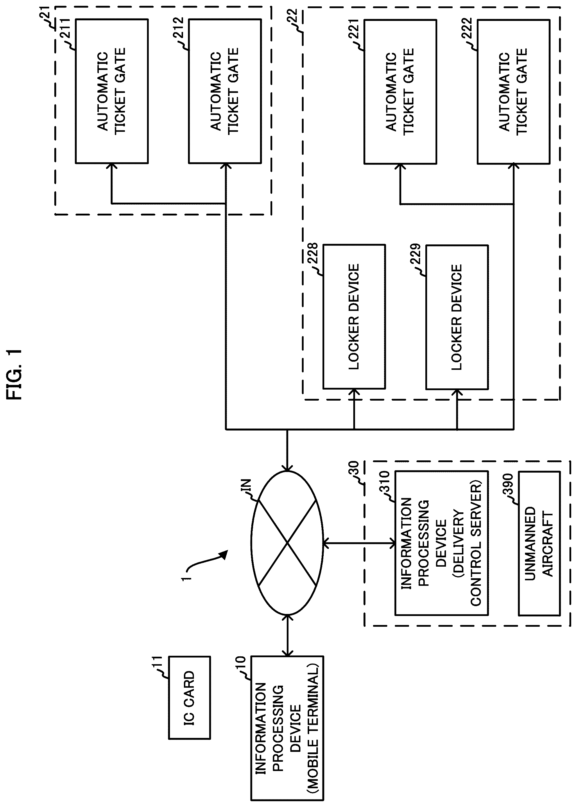 Patent US12307411 Figure 1 – Information processing device, method, and program