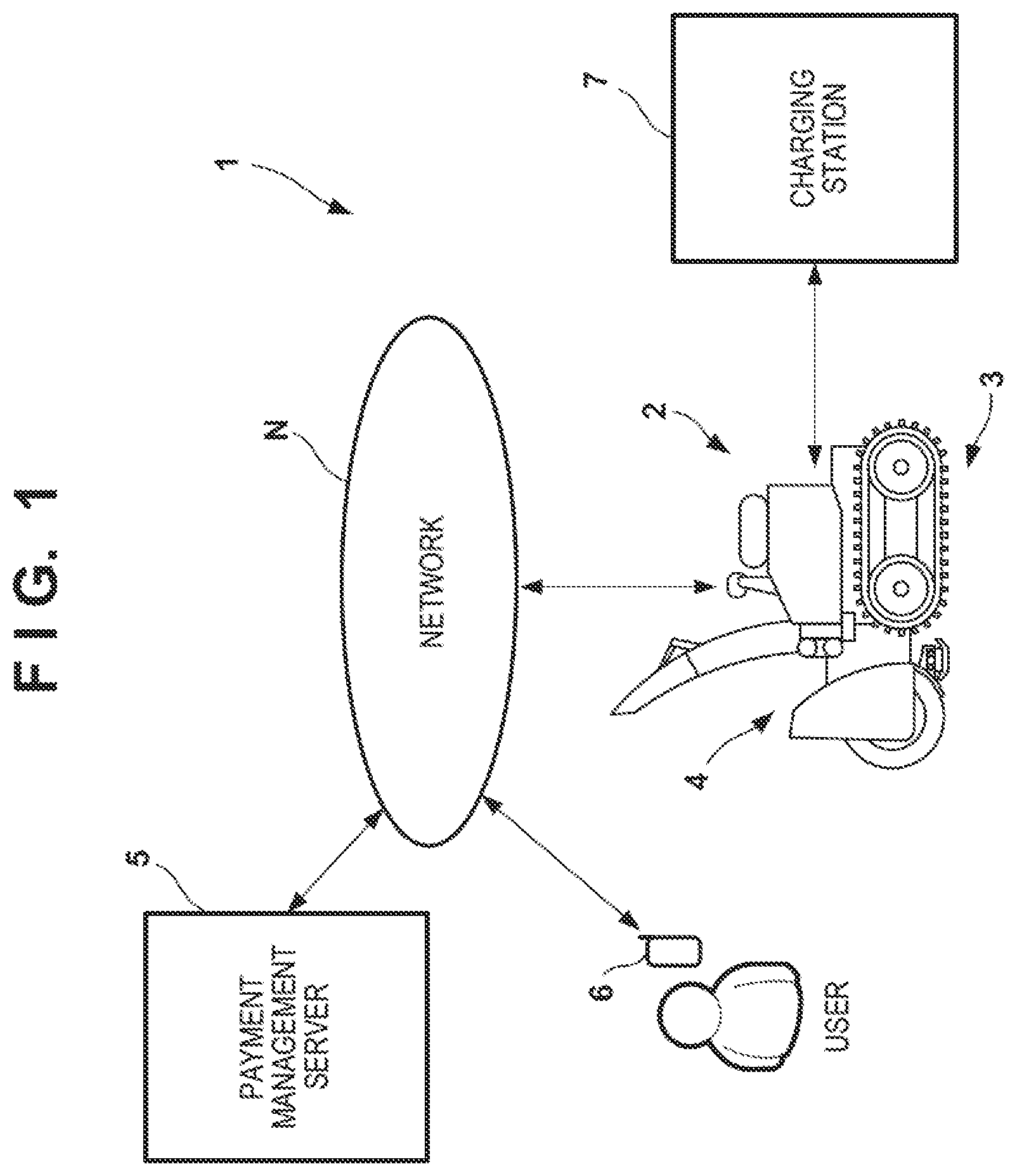 Patent US12307430 — Traveling body, payment management system, and vehicle — Figure 1