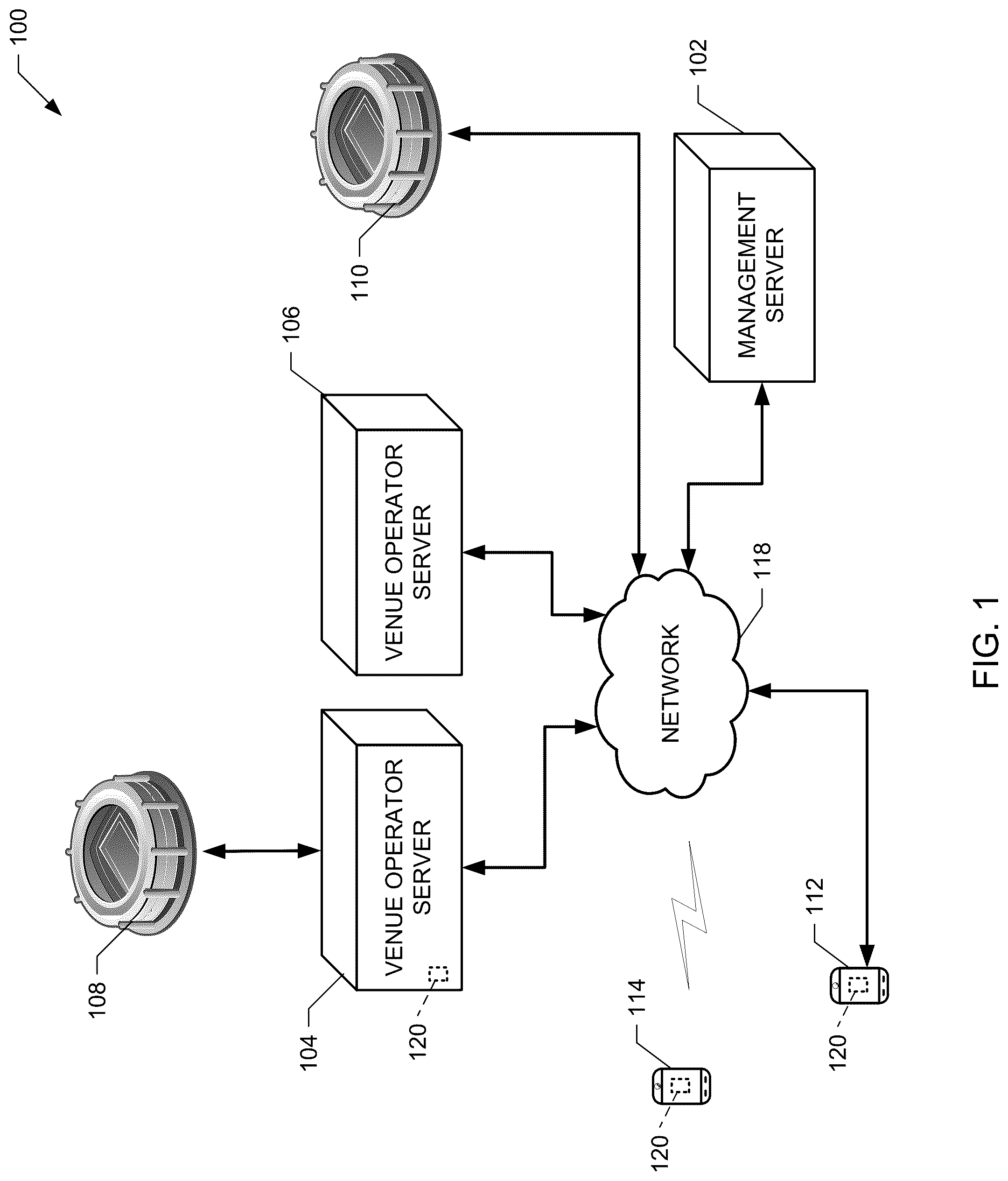 Patent US12307483 — Advertisement and promotional asset management method and system — Figure 1