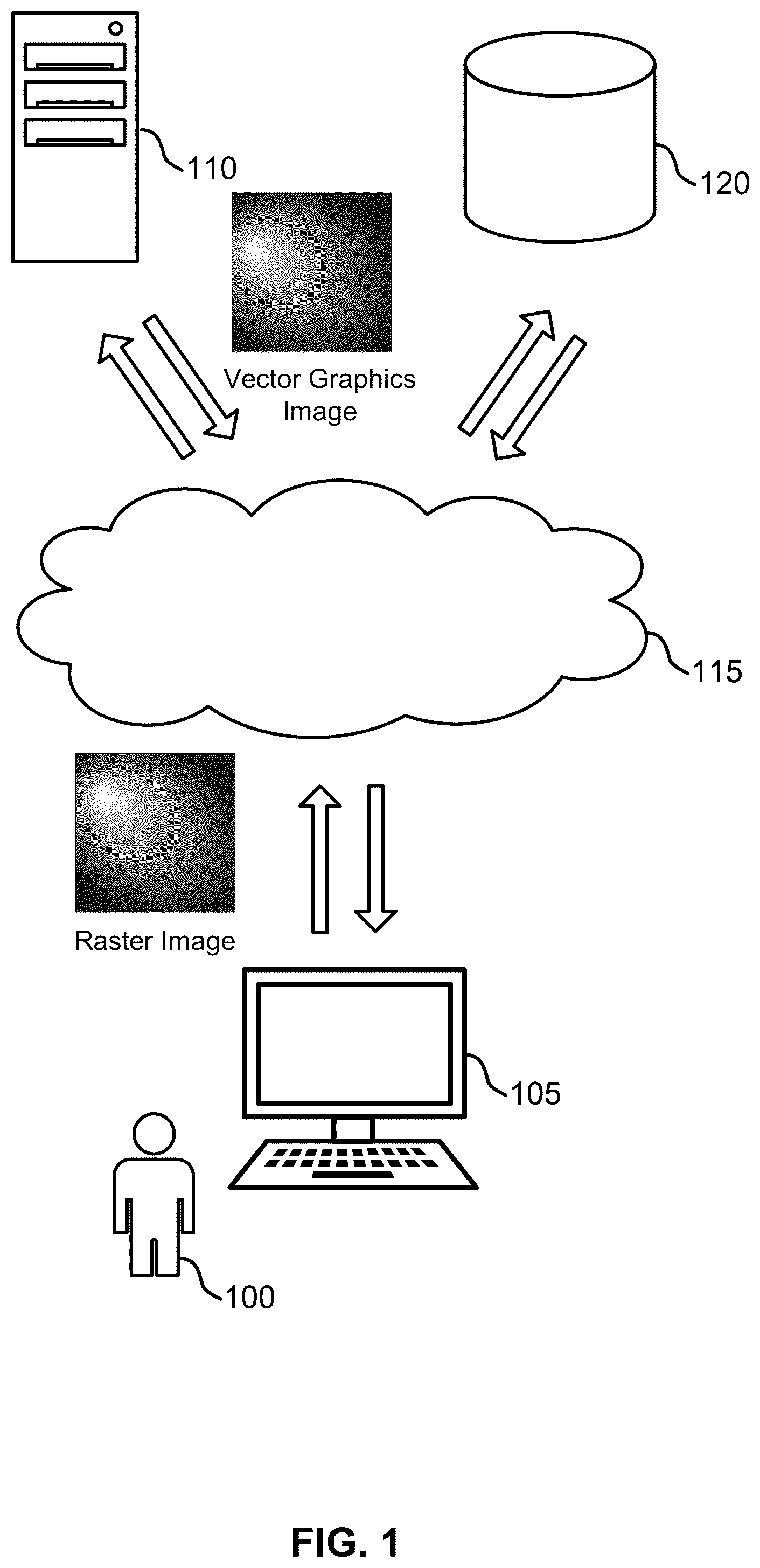 Patent US12307554 — Reconstructing general radial gradients — Figure 1