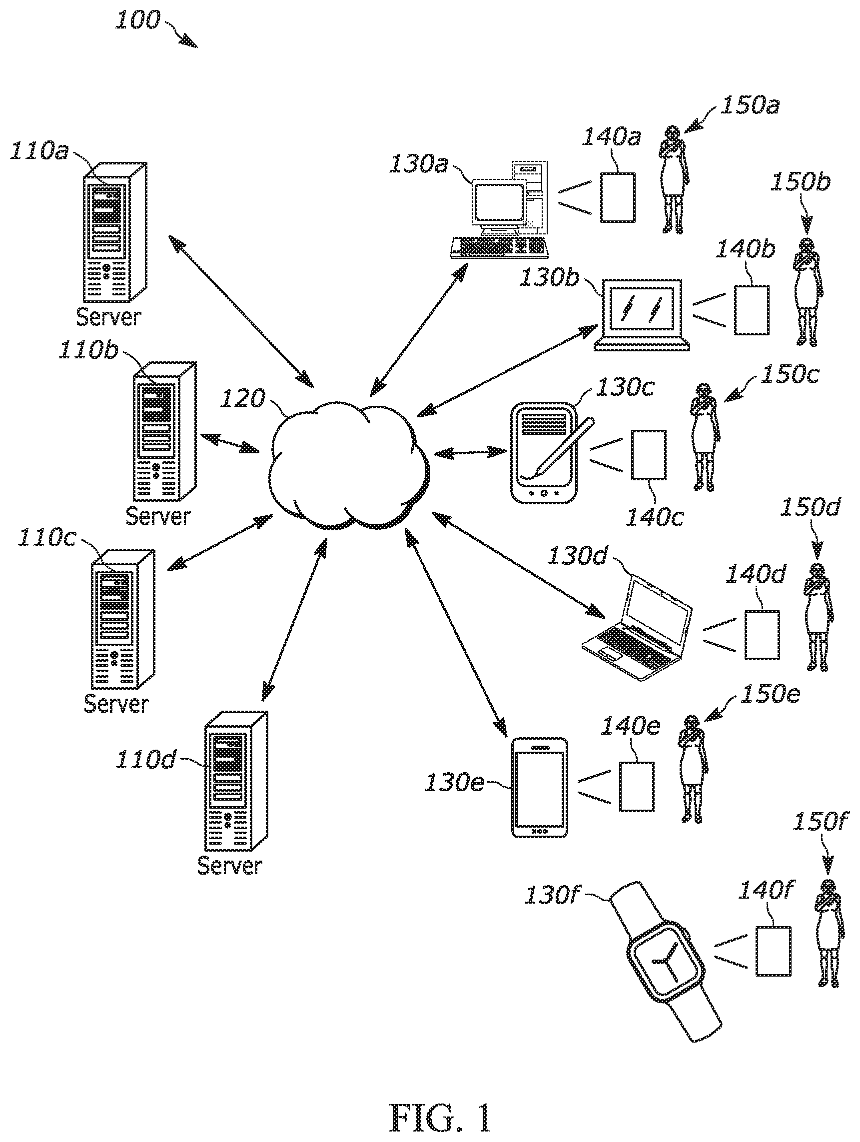 Patent US12307565 Figure 1 – Notification application for a computing device