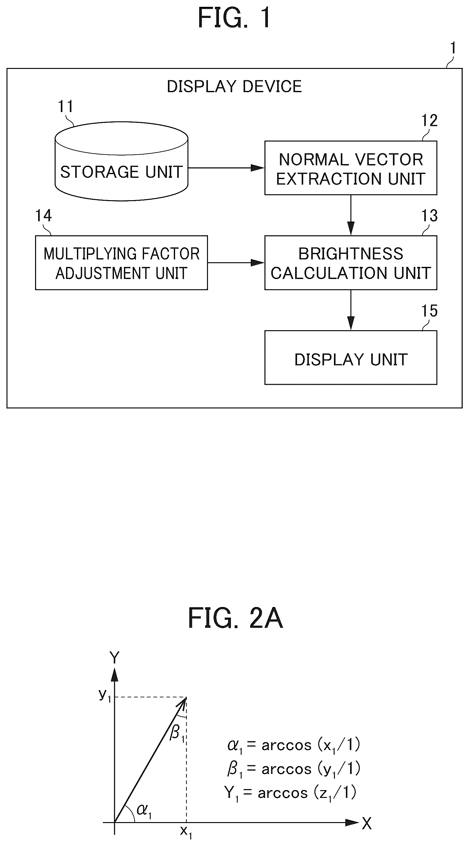 Patent US12307583 — Display device and non-transitory computer-readable medium storing a computer program — Figure 1