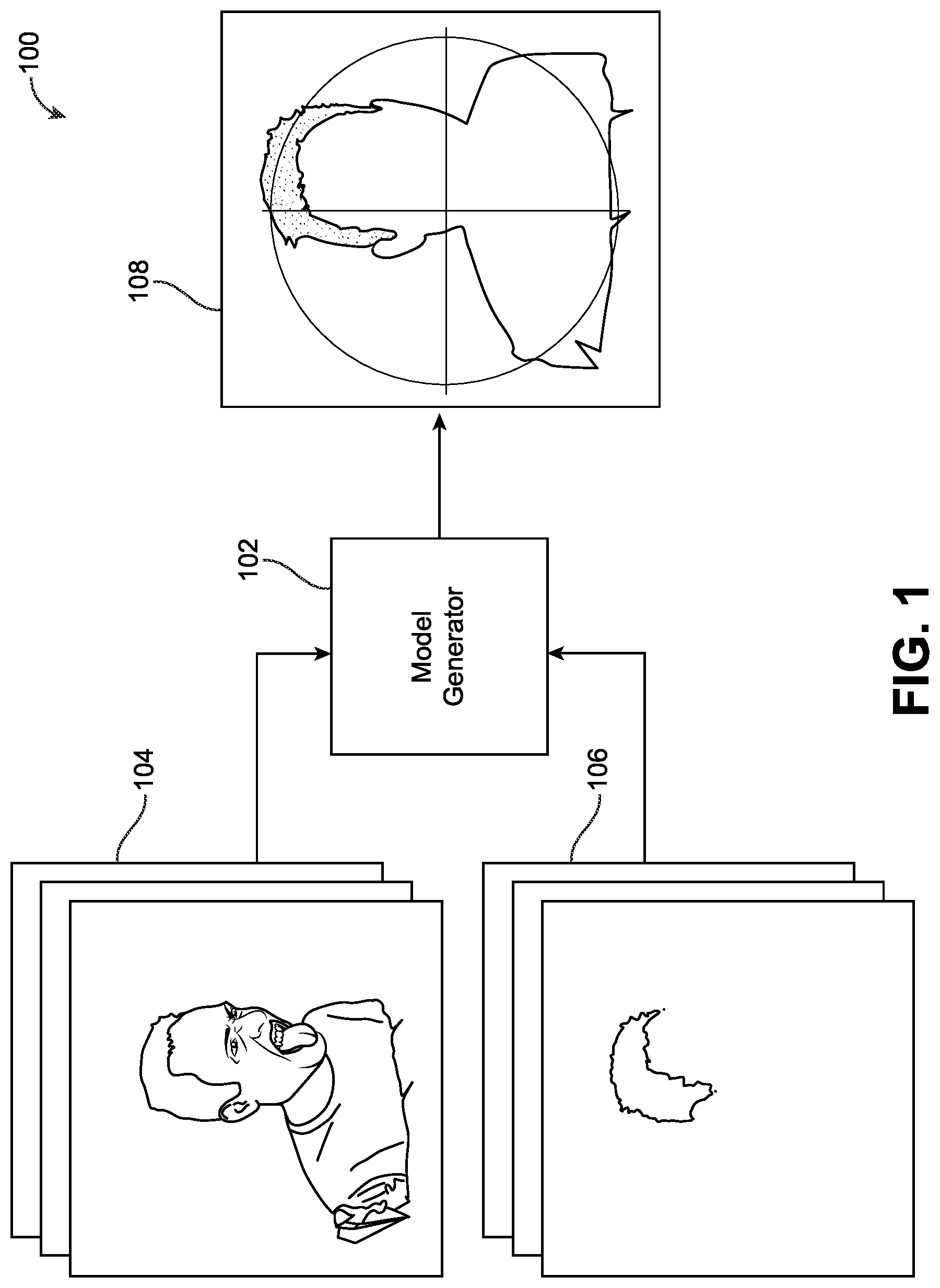 Patent US12307589 — Generating semantically-labelled three-dimensional models — Figure 1
