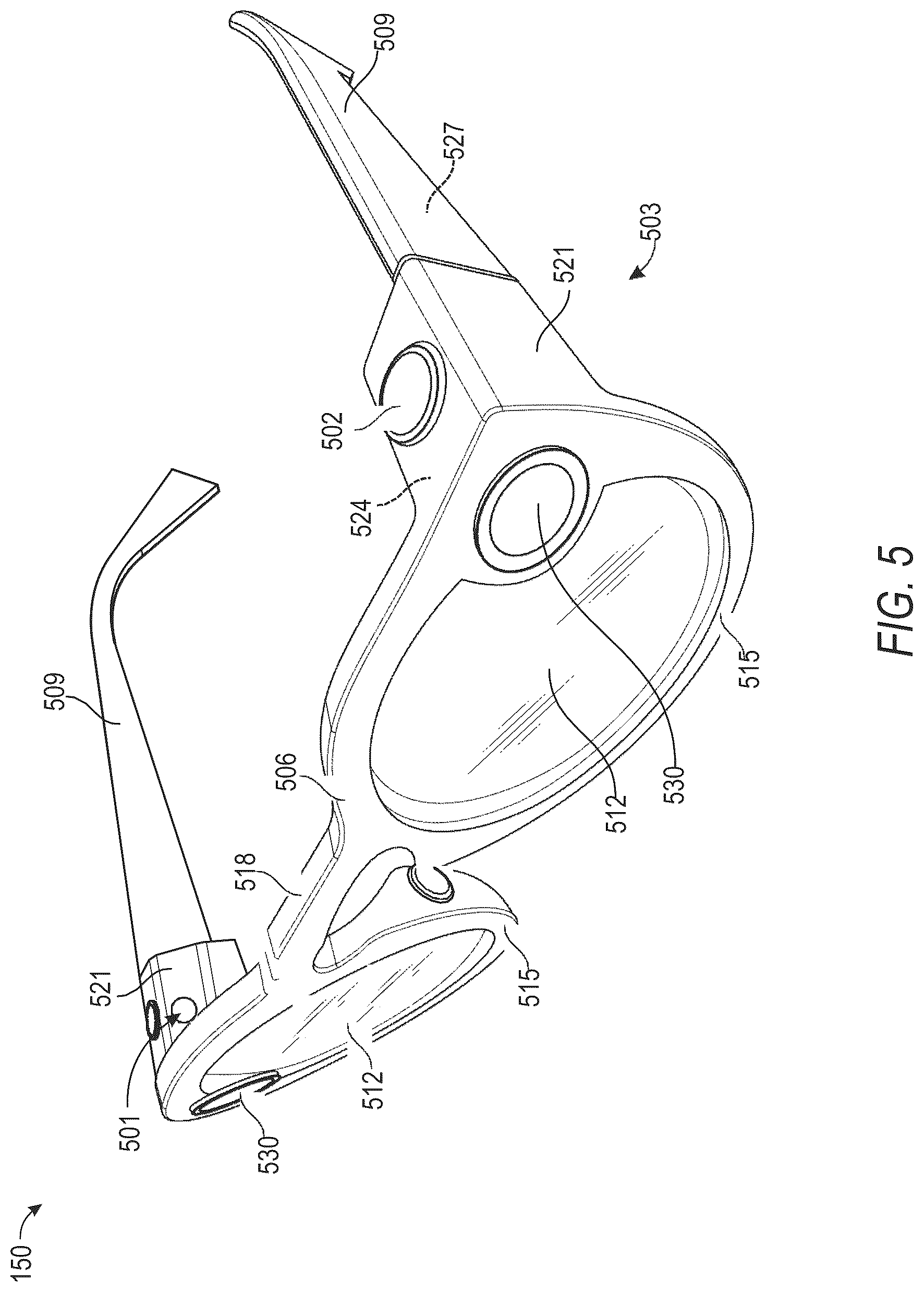 Patent US12307605 Figure 5 – Recording augmented reality content on an eyewear device