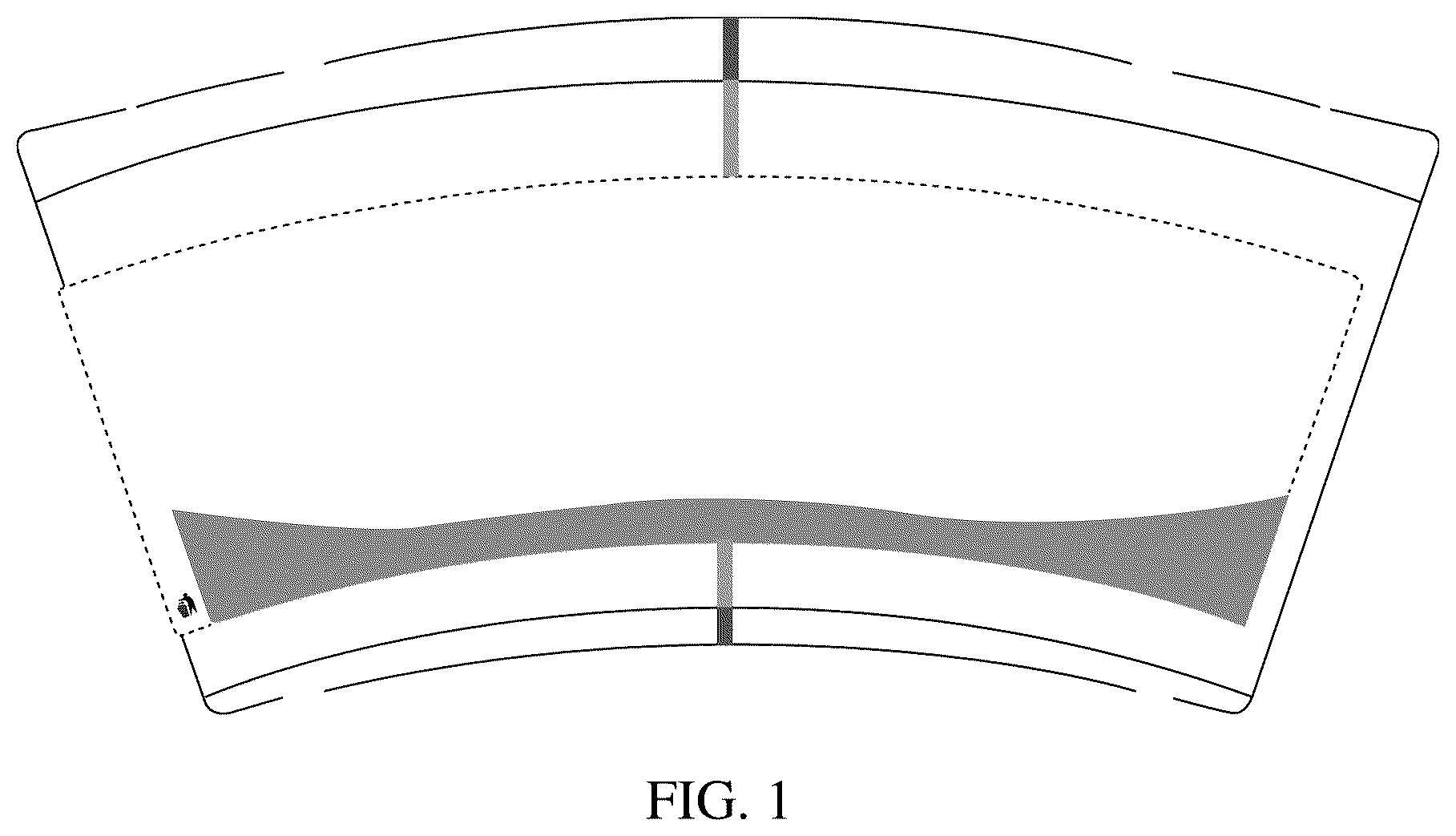 Patent US12307623 — Method and device for precisely obtaining fan-shaped image frame of paper cup — Figure 1