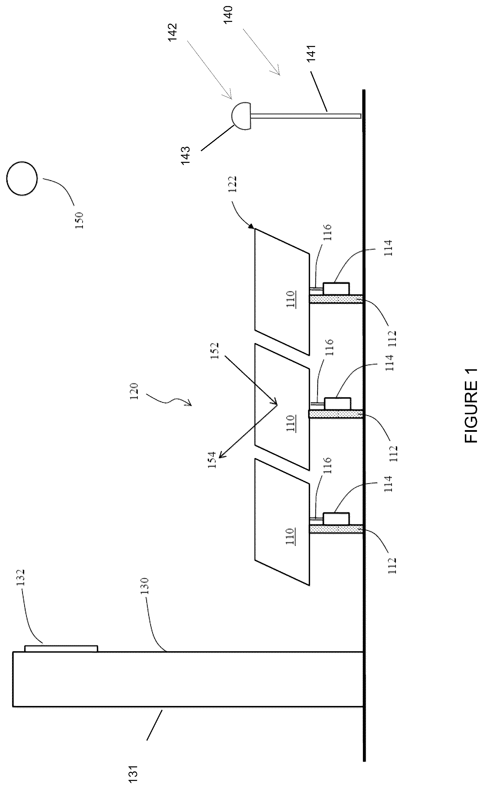 Patent US12307624 — System and method for registration of heliostat images using reflective dome fiducials — Figure 1