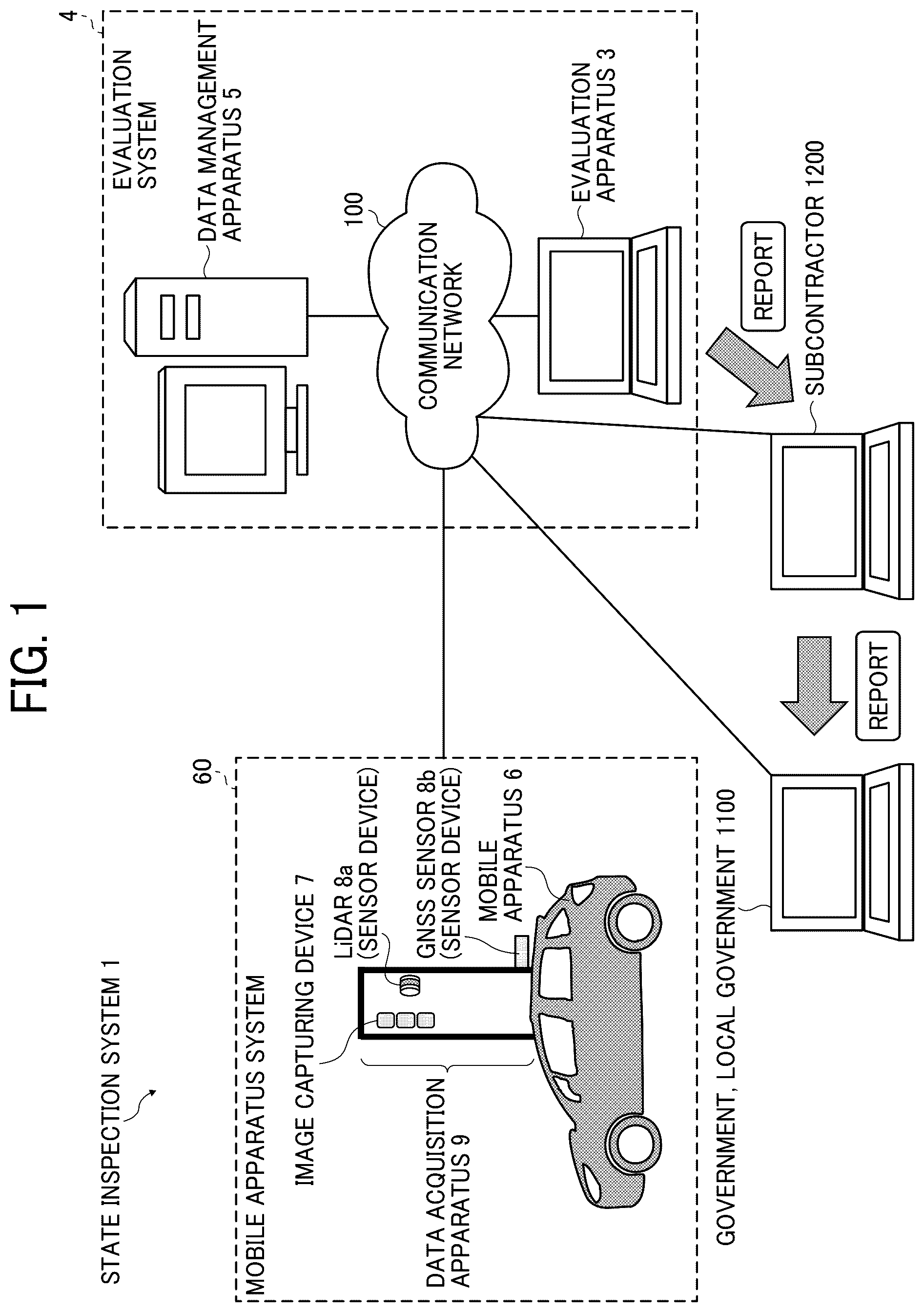 Patent US12307640 — Information processing apparatus, information processing system, apparatus, and method generates surface and cross-section images indicating particular positions, and non-transitory computer-executable storage medium — Figure 1