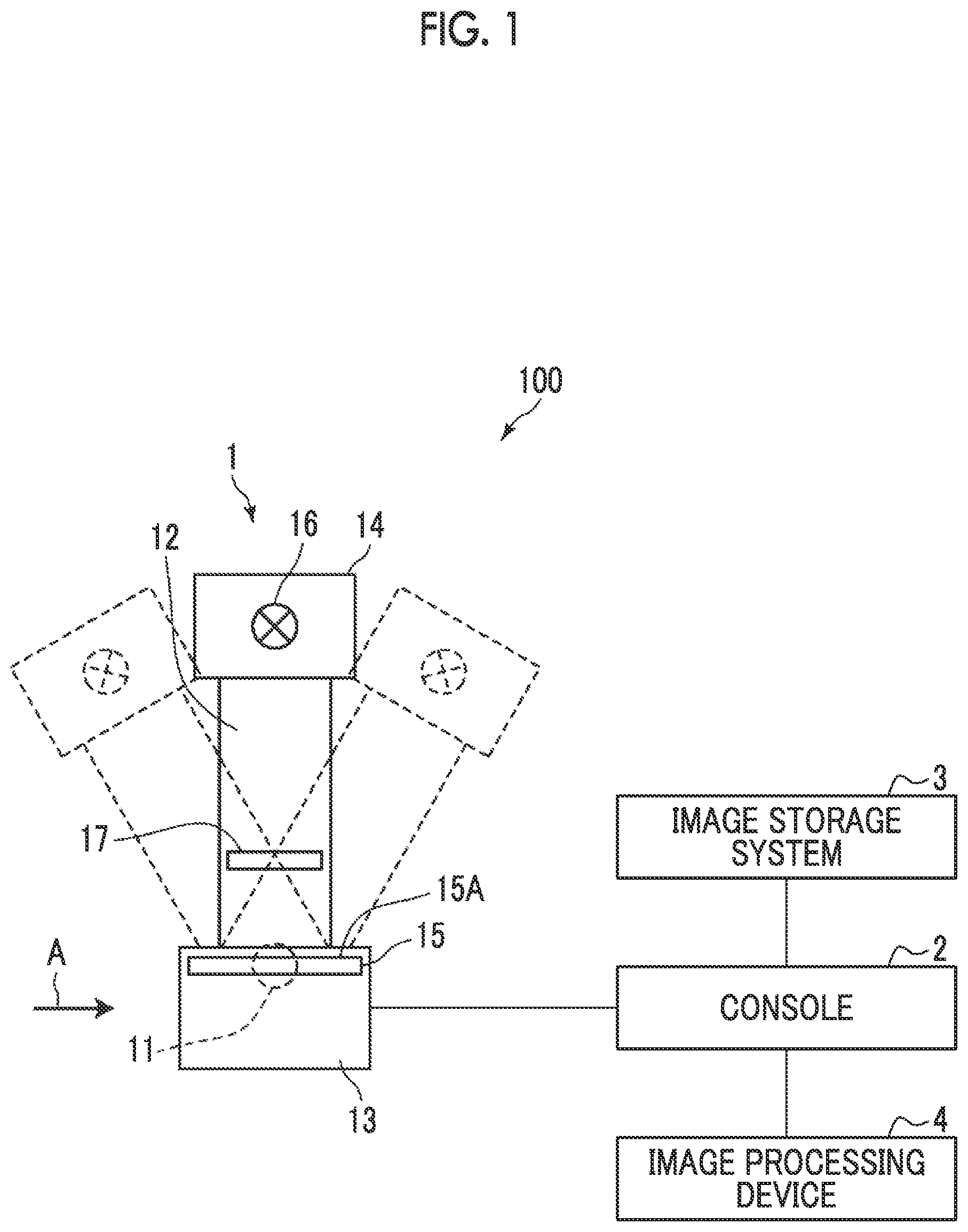 Patent US12307664 — Image processing device, image processing method, and image processing program — Figure 1
