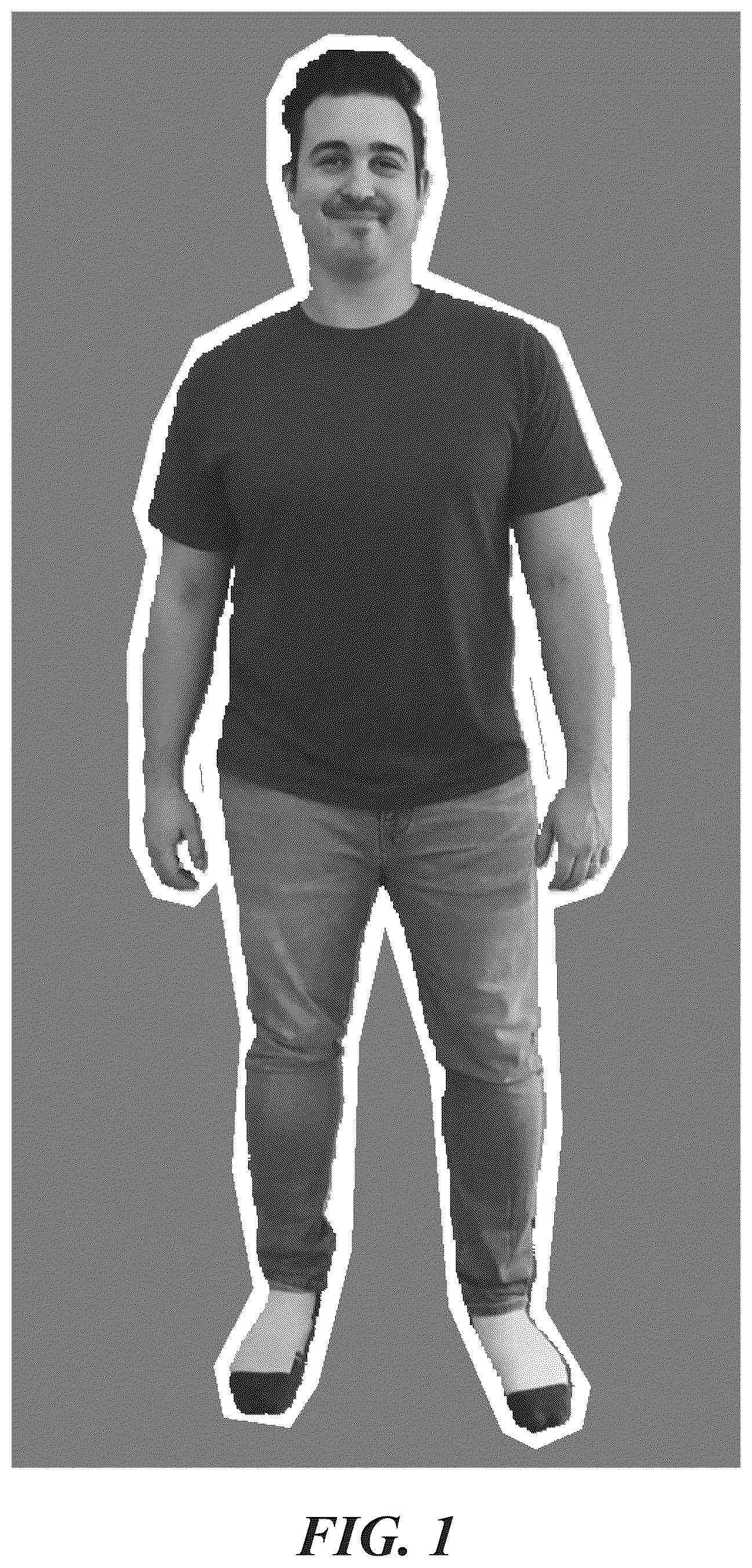 Patent US12307681 — Programmatic generation of object images with polygonal outlines — Figure 1