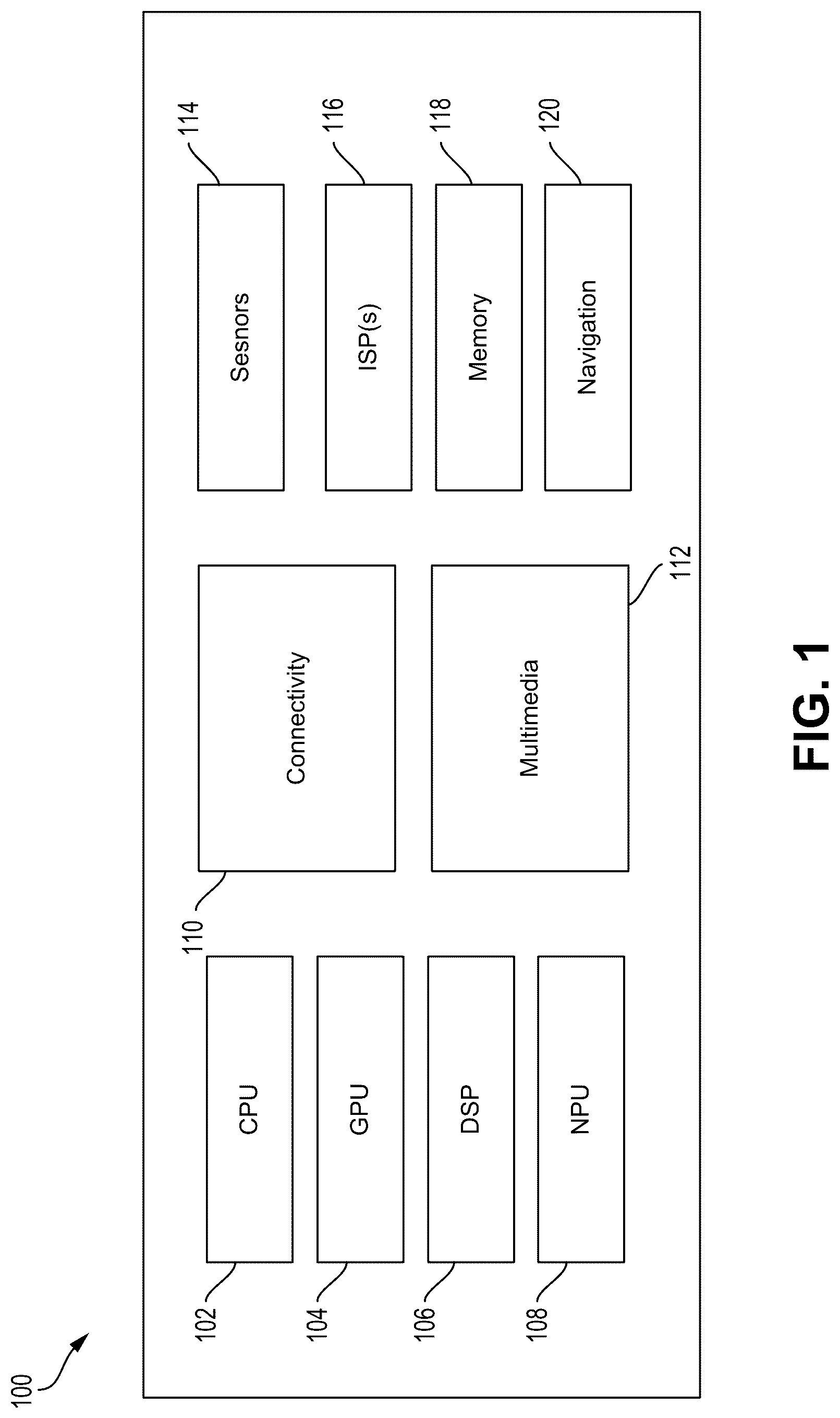 Patent US12307685 — Segmentation mask extrapolation — Figure 1