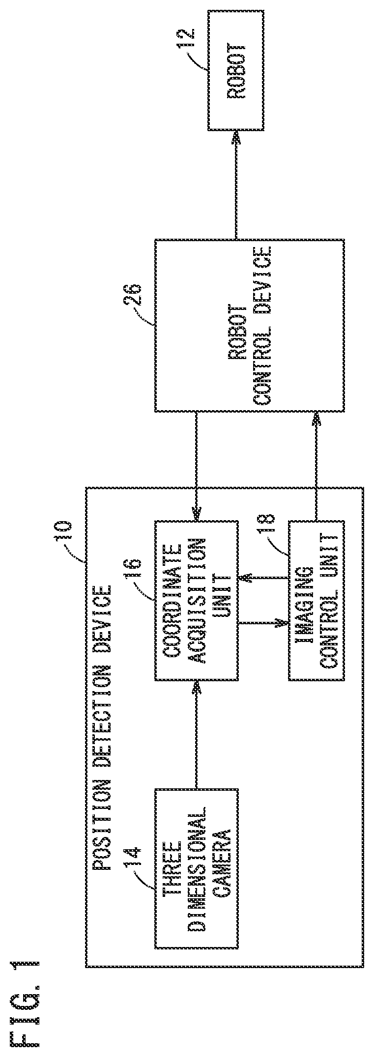 Patent US12307703 — Detection device and detection method — Figure 1