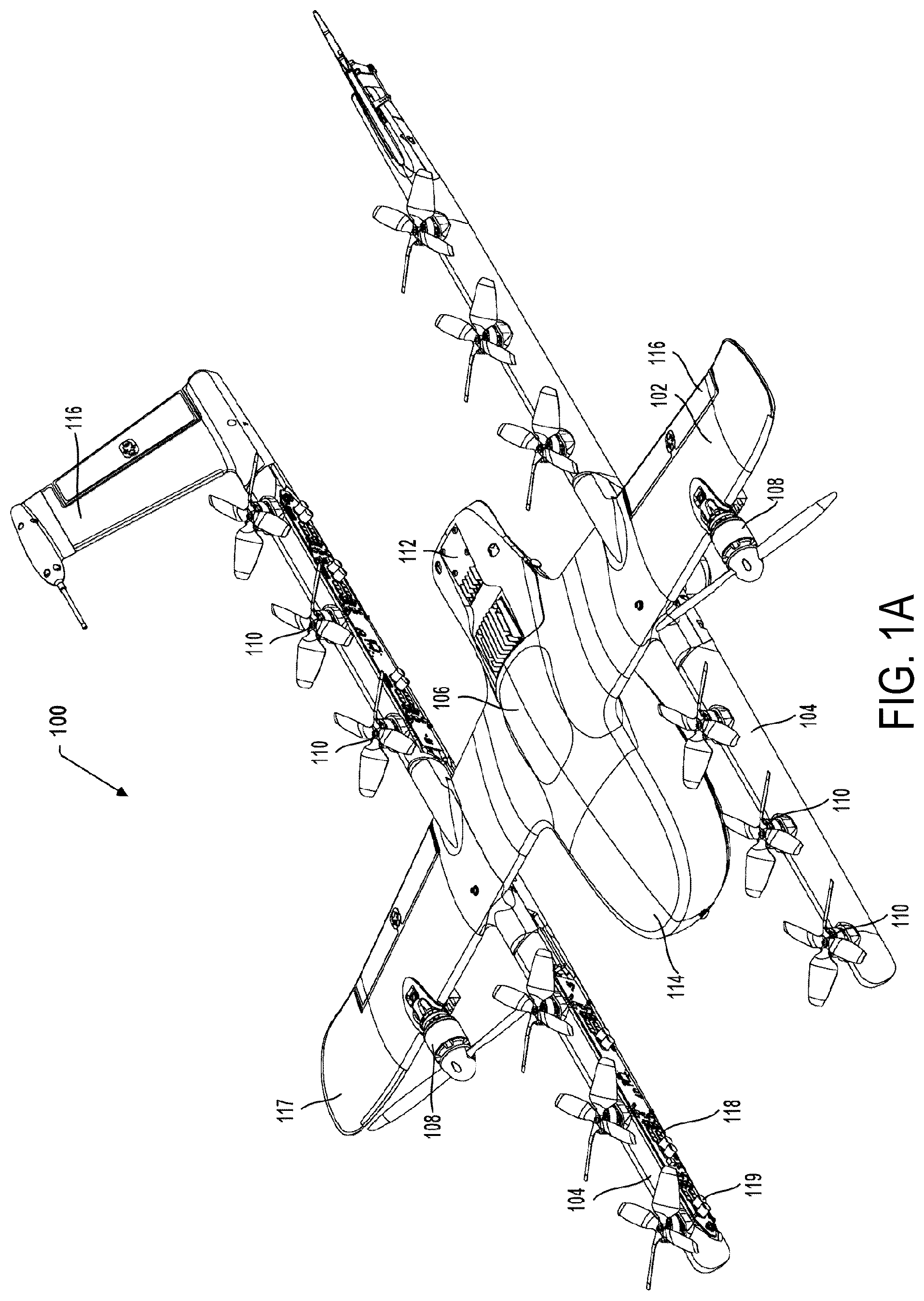 Patent US12307710 — Machine-learned monocular depth estimation and semantic segmentation for 6-DOF absolute localization of a delivery drone — Figure 1