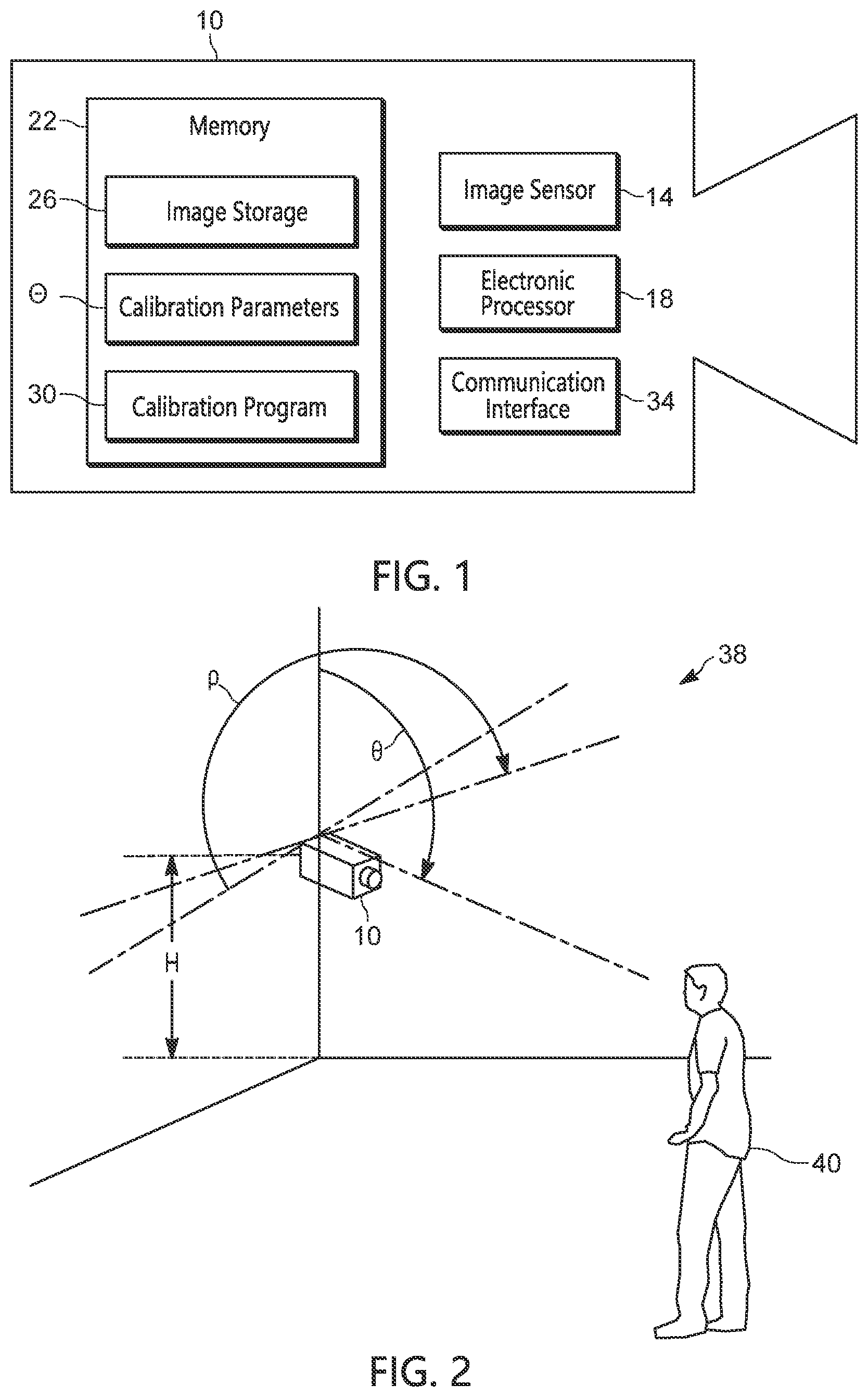 Patent US12307717 — Automatic camera calibration — Figure 1