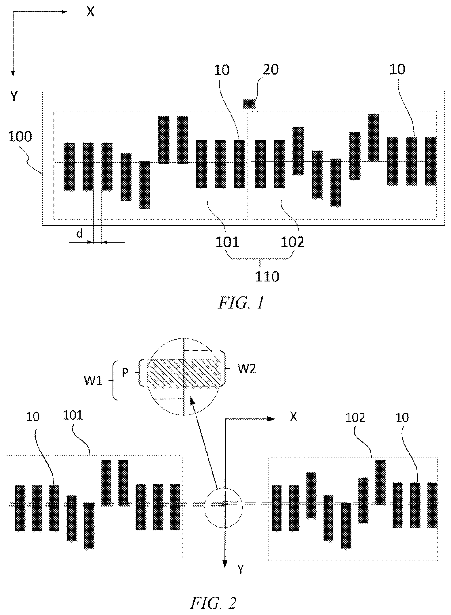 Patent US12307719 — Calibration scale, calibration method and apparatus, and detection method and apparatus — Figure 1