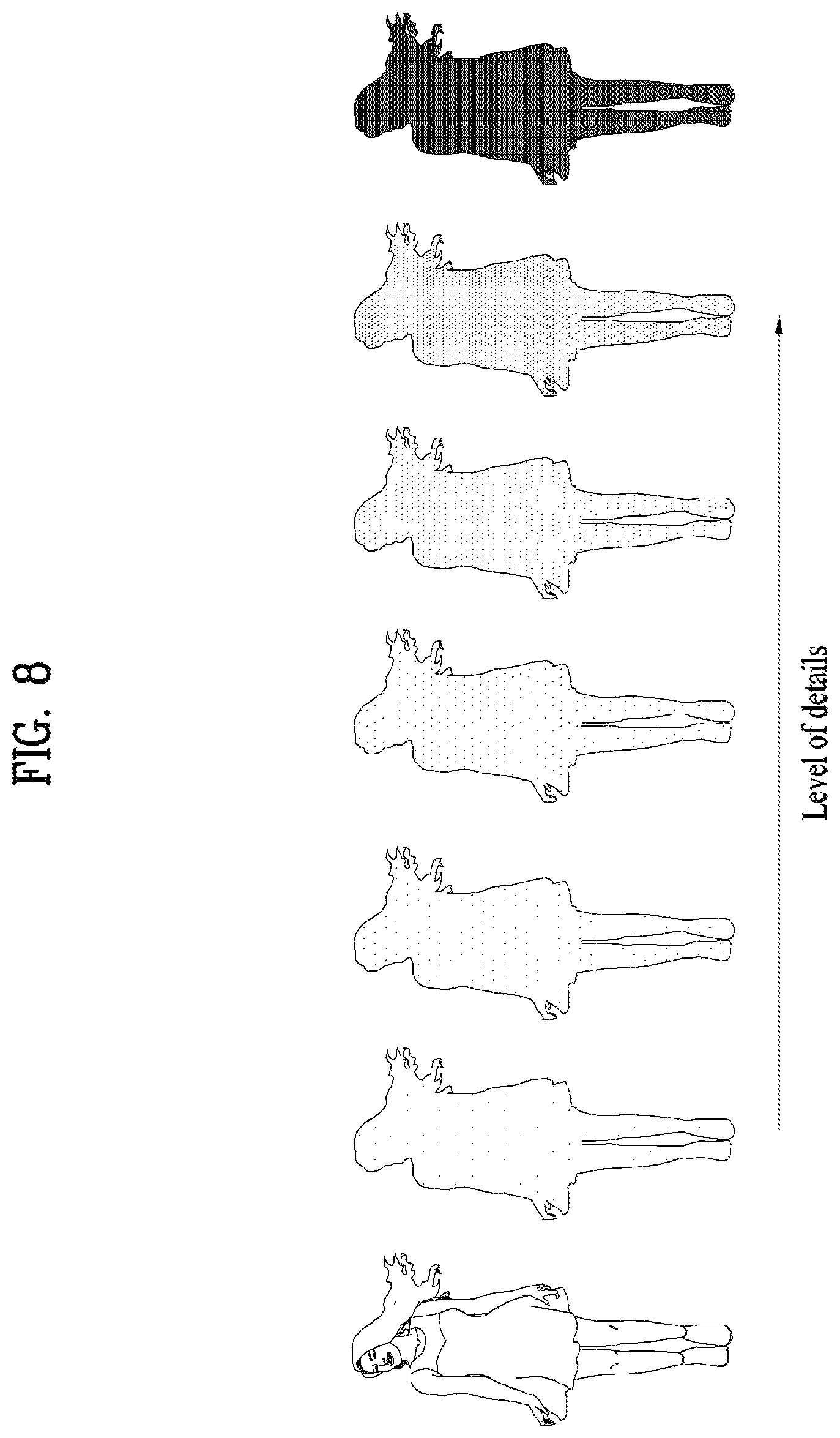 Patent US12307726 Figure 8 – Point cloud data transmission device, point cloud data transmission method, point cloud data reception device, and point cloud data reception method, where the octree includes a direct node having a single position of one point
