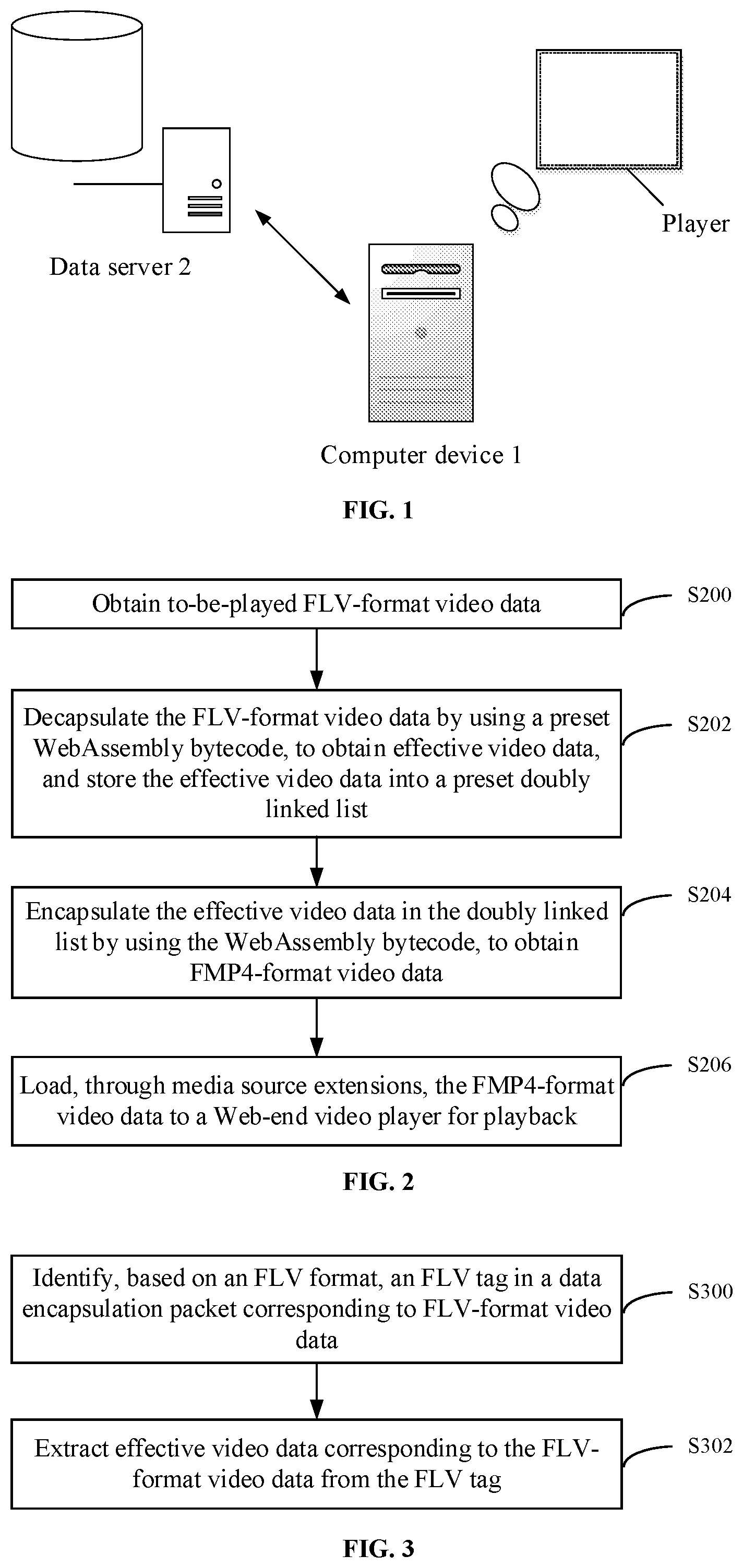 Patent US12307766 Figure 1 – Web-end video playing method and apparatus, and computer device