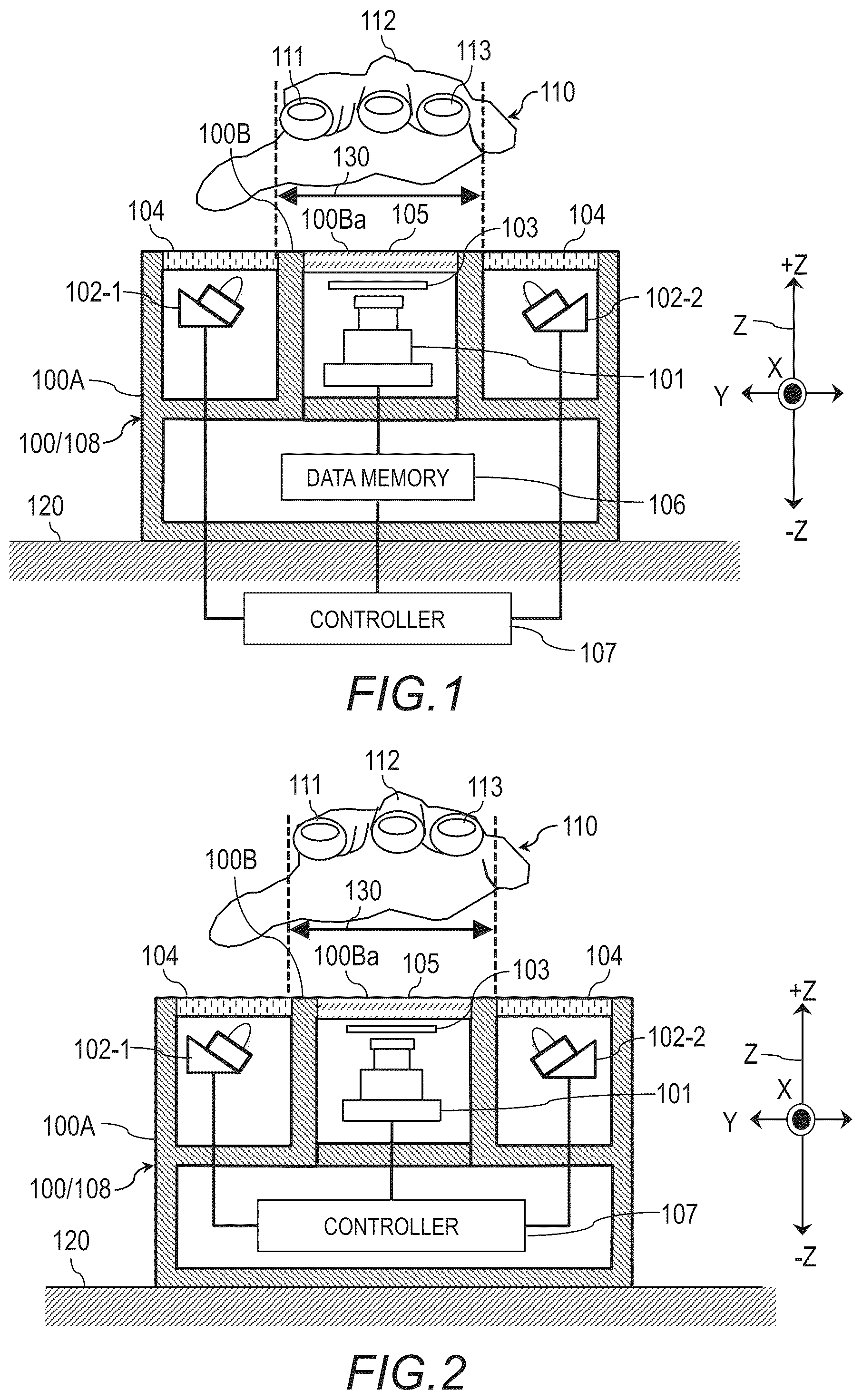 Patent US12307809 — Photographing apparatus and authentication apparatus — Figure 1