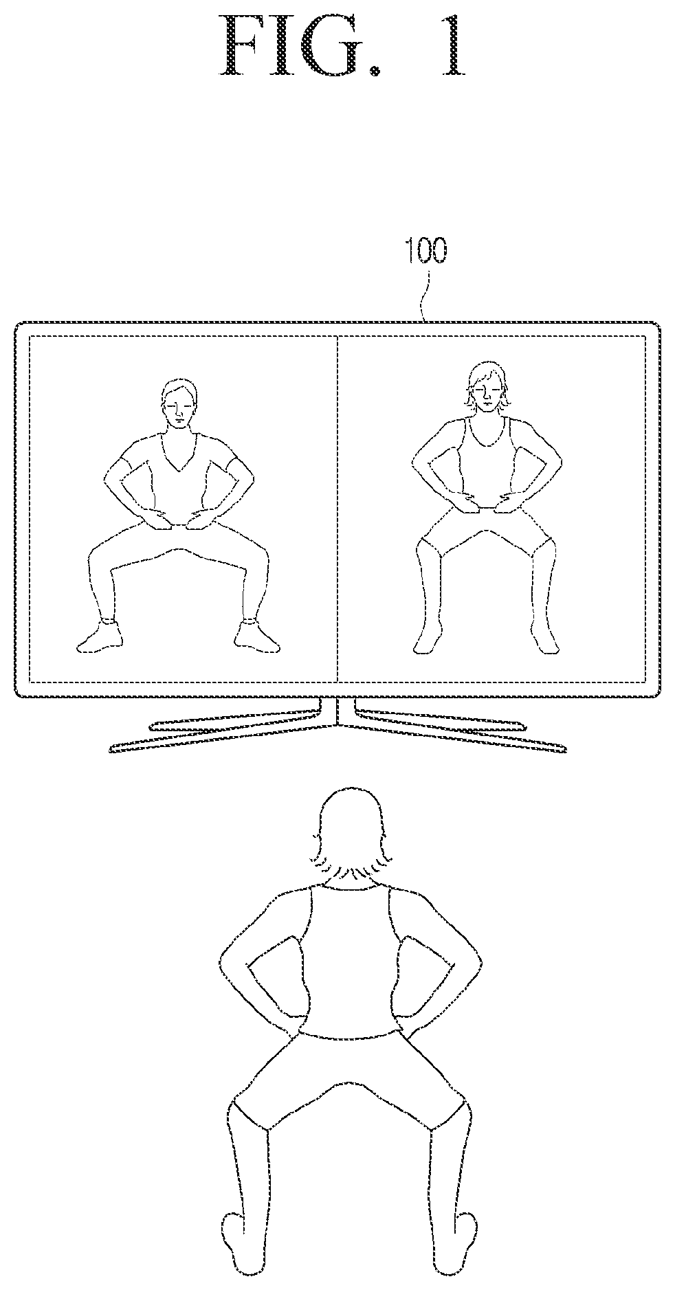 Patent US12307823 — Display apparatus and method for controlling thereof — Figure 1