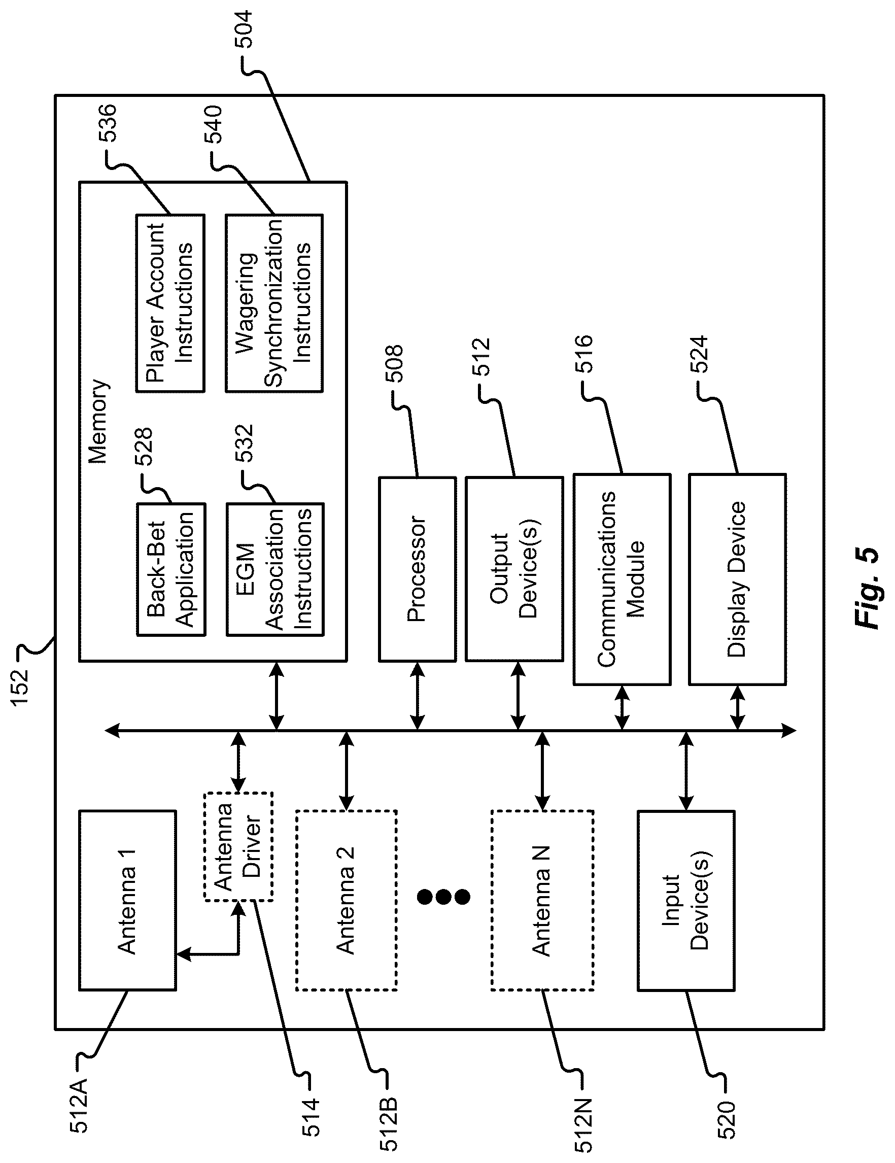 Patent US12307860 Figure 8 – System, method, and device for back-betting progressive prize pools in a gaming system