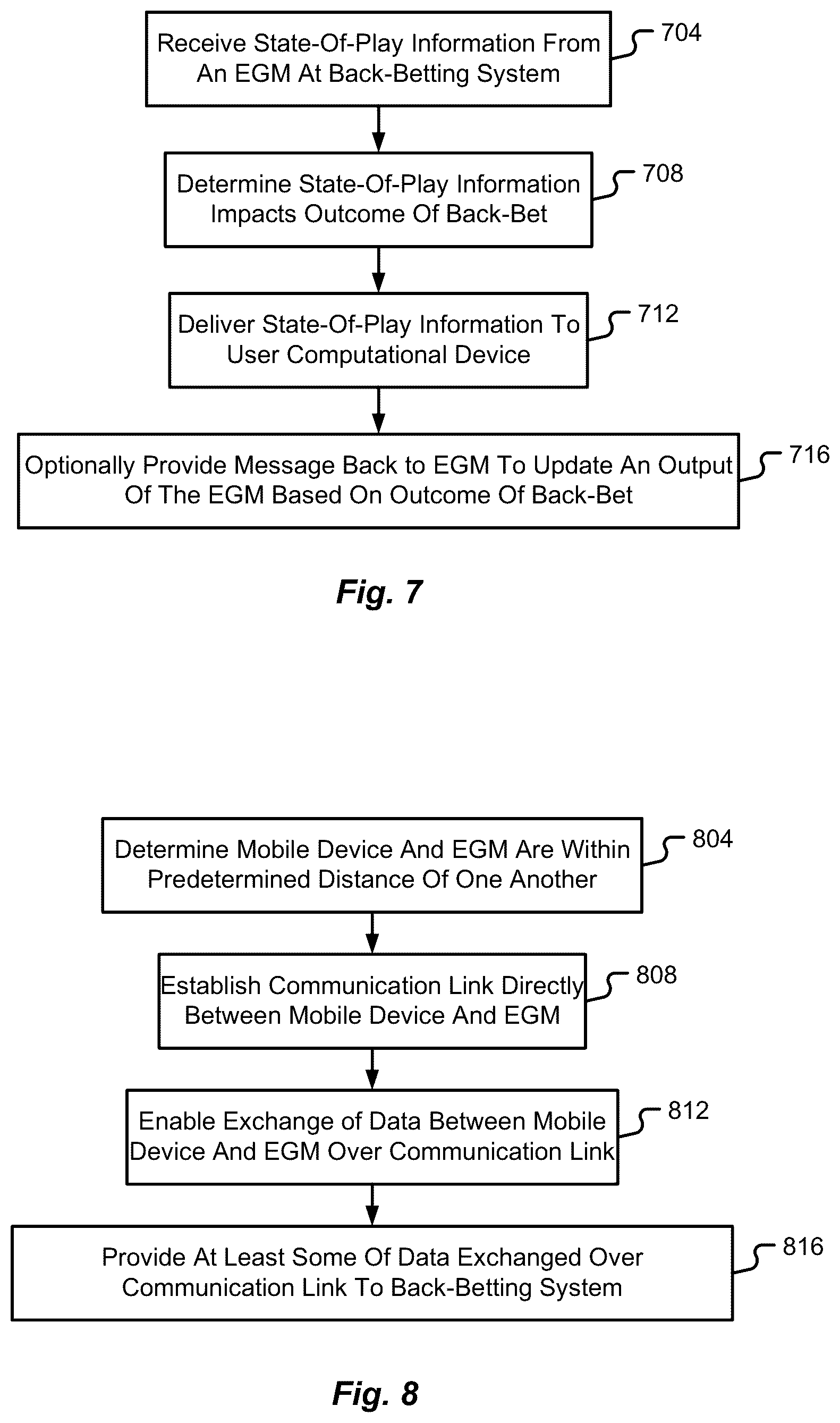 Patent US12307860 Figure 10 – System, method, and device for back-betting progressive prize pools in a gaming system