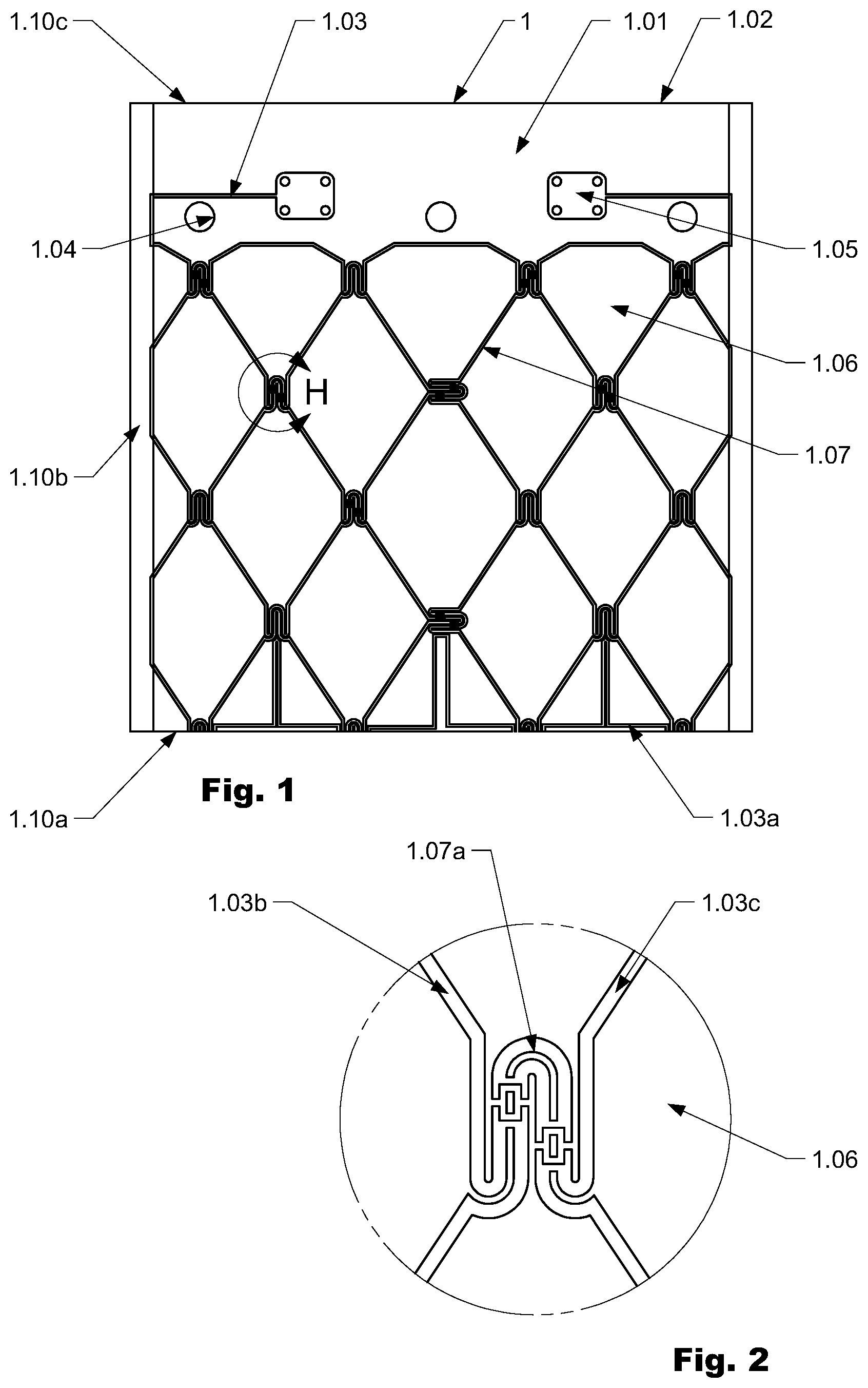 Patent US12307866 — Security bag — Figure 1