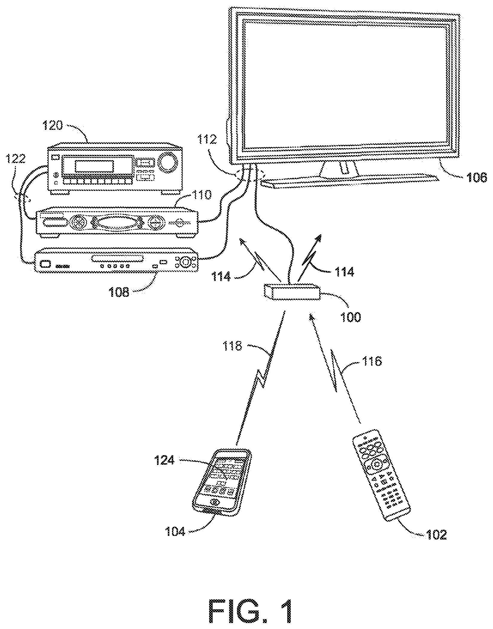 Patent US12307884 — Systems and methods for associating services and/or devices with a voice assistant — Figure 1