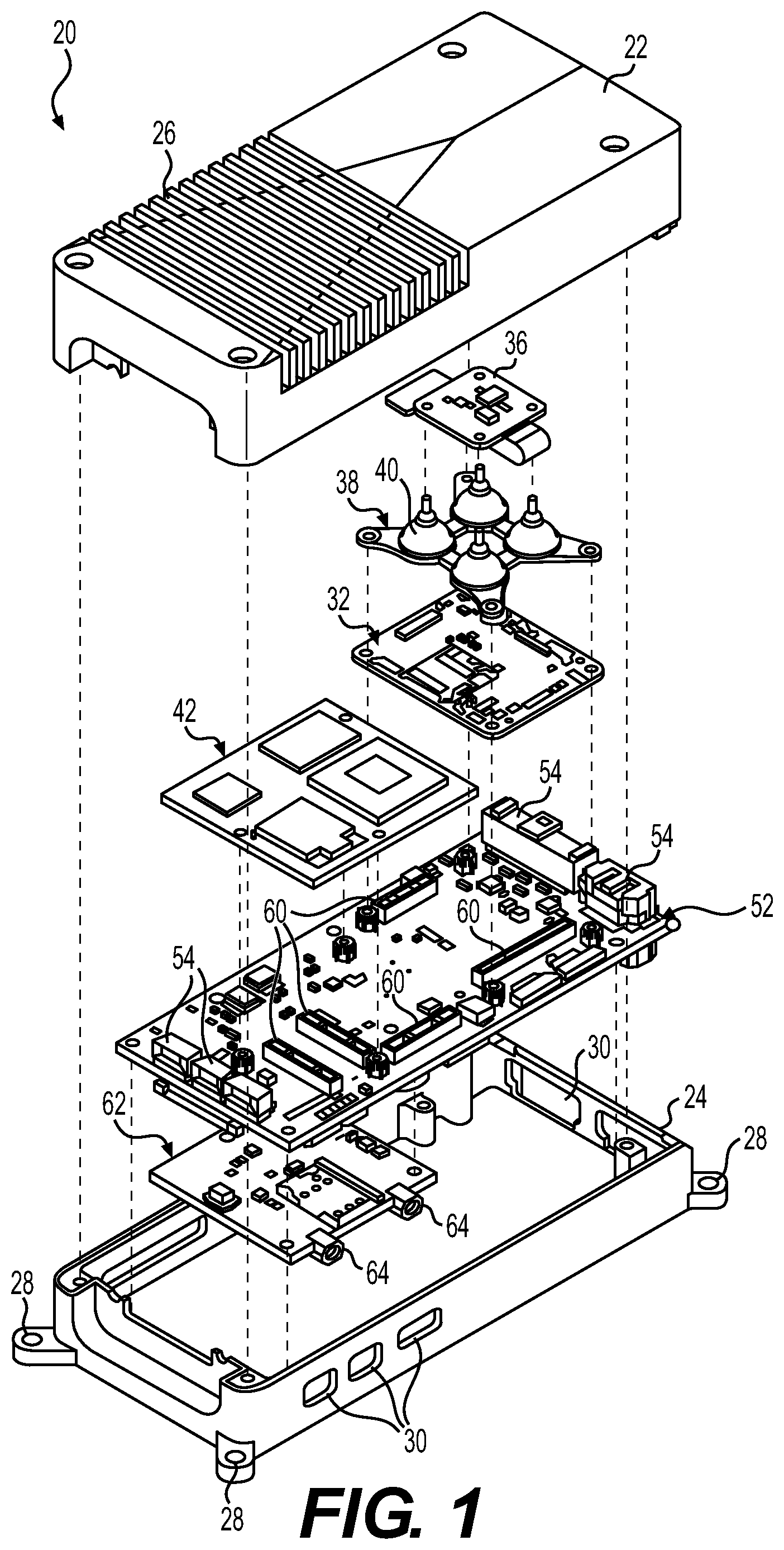 Patent US12307914 — System and method for software-defined drones — Figure 1
