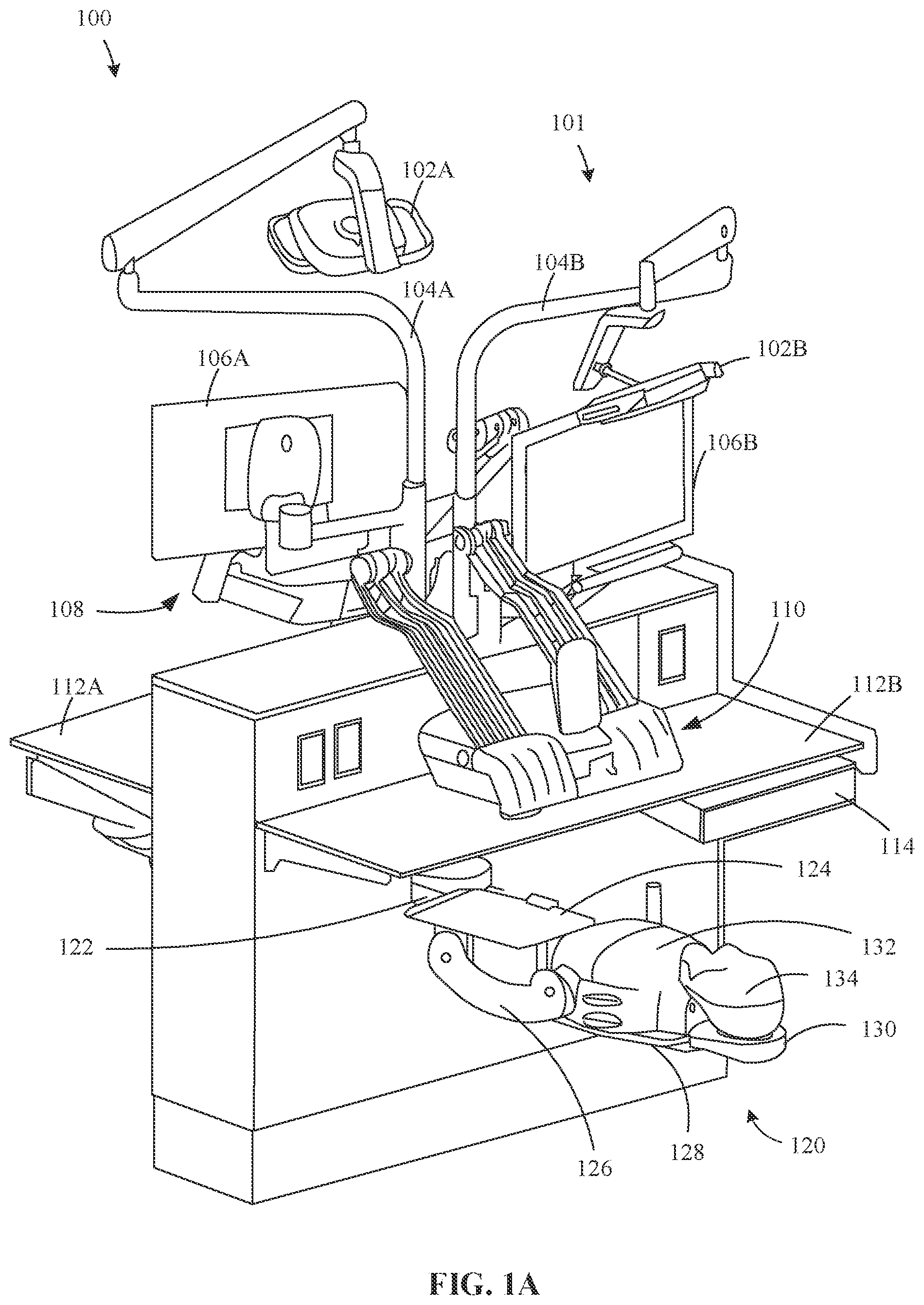 Patent US12307917 — Dental simulator system — Figure 1