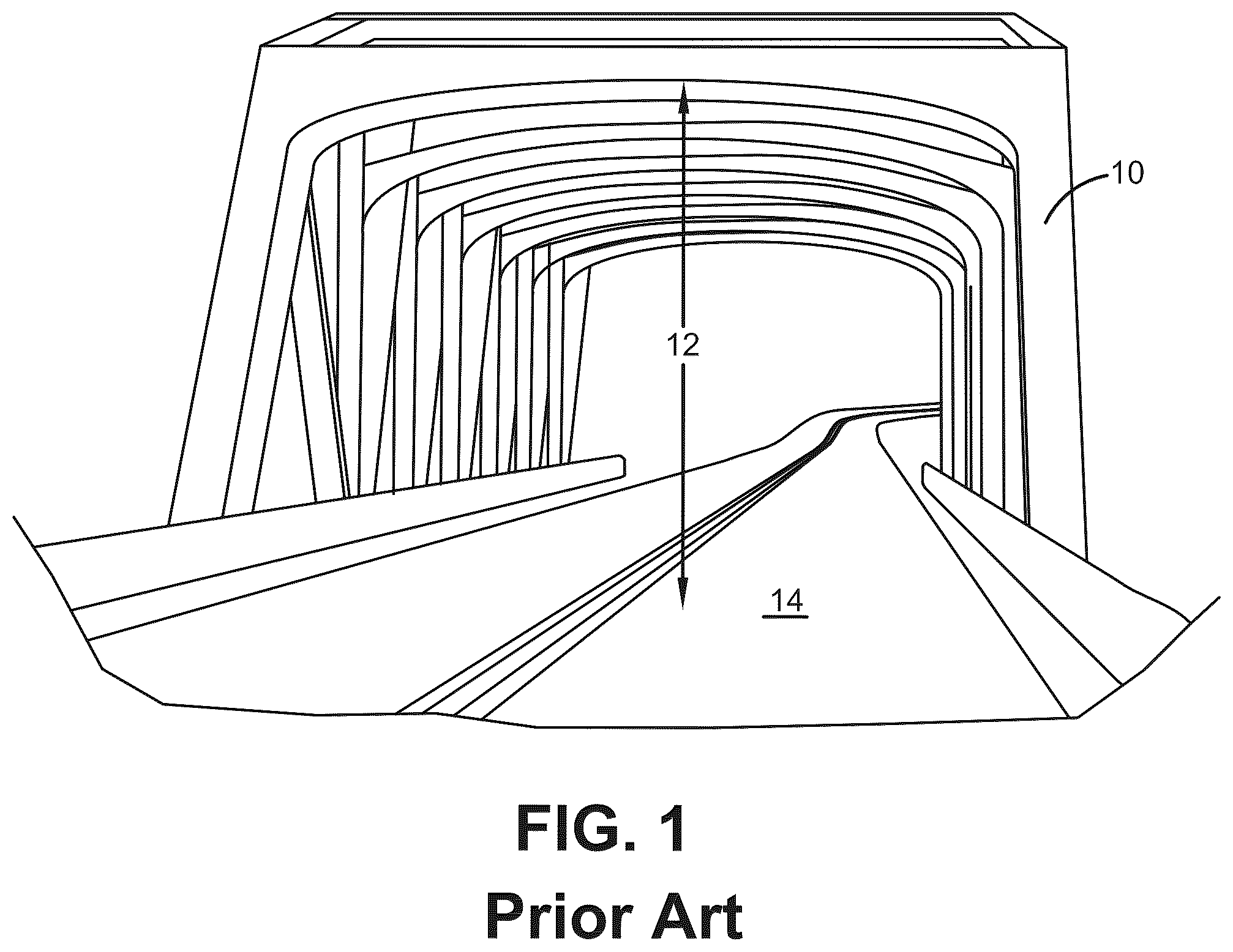 Patent US12307929 — Portable food concession trailer — Figure 1