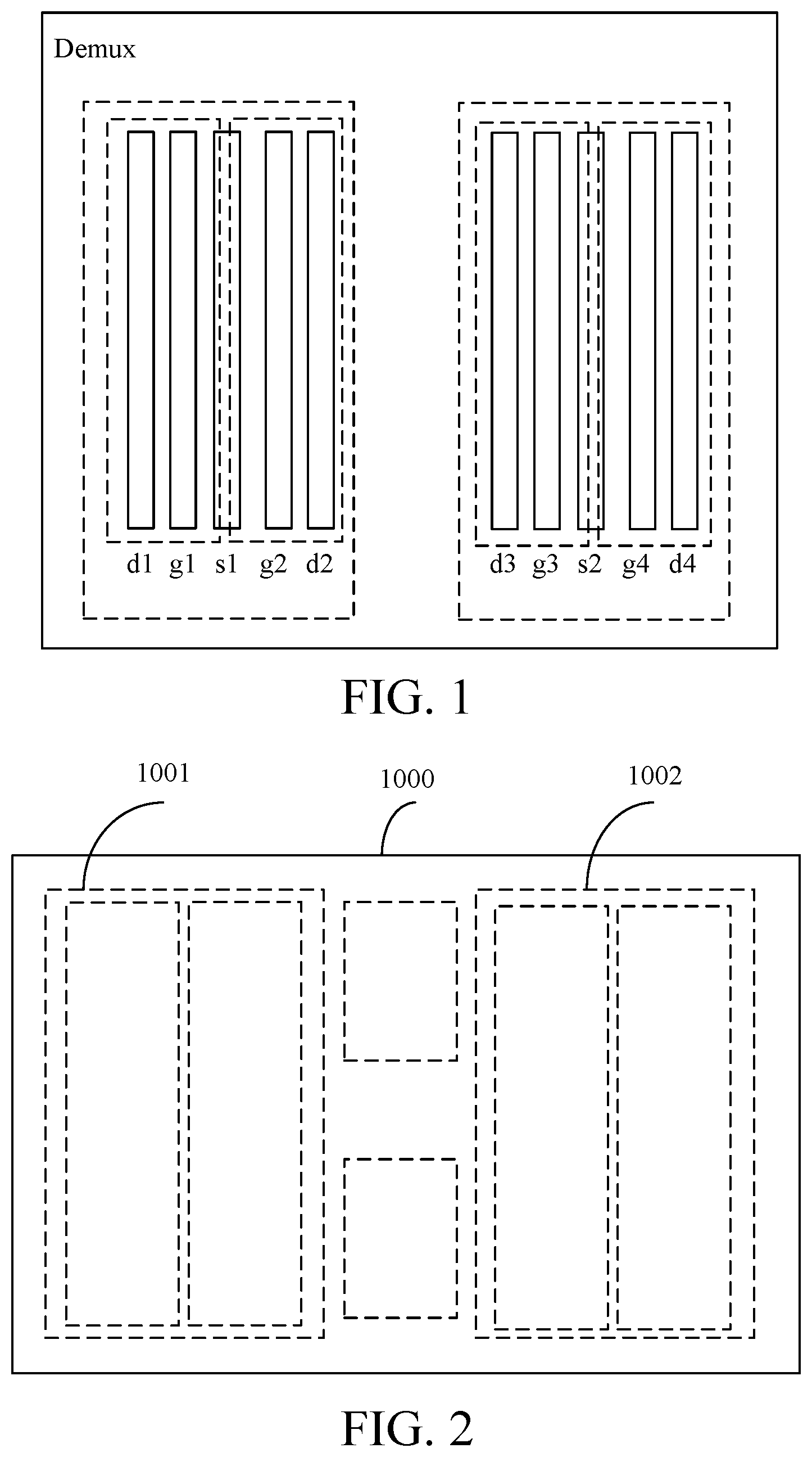 Patent US12307940 — Demultiplexer, and display panel and display device having demultiplexer — Figure 1