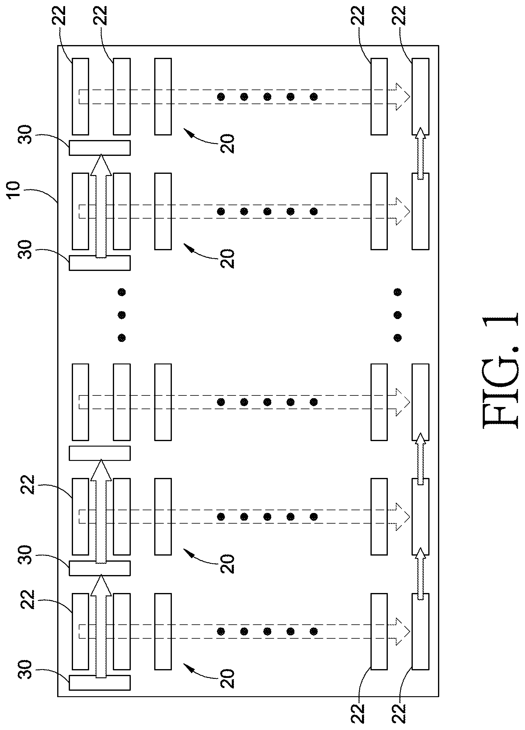 Patent US12307946 Figure 1 – Serially driving structure for display panel