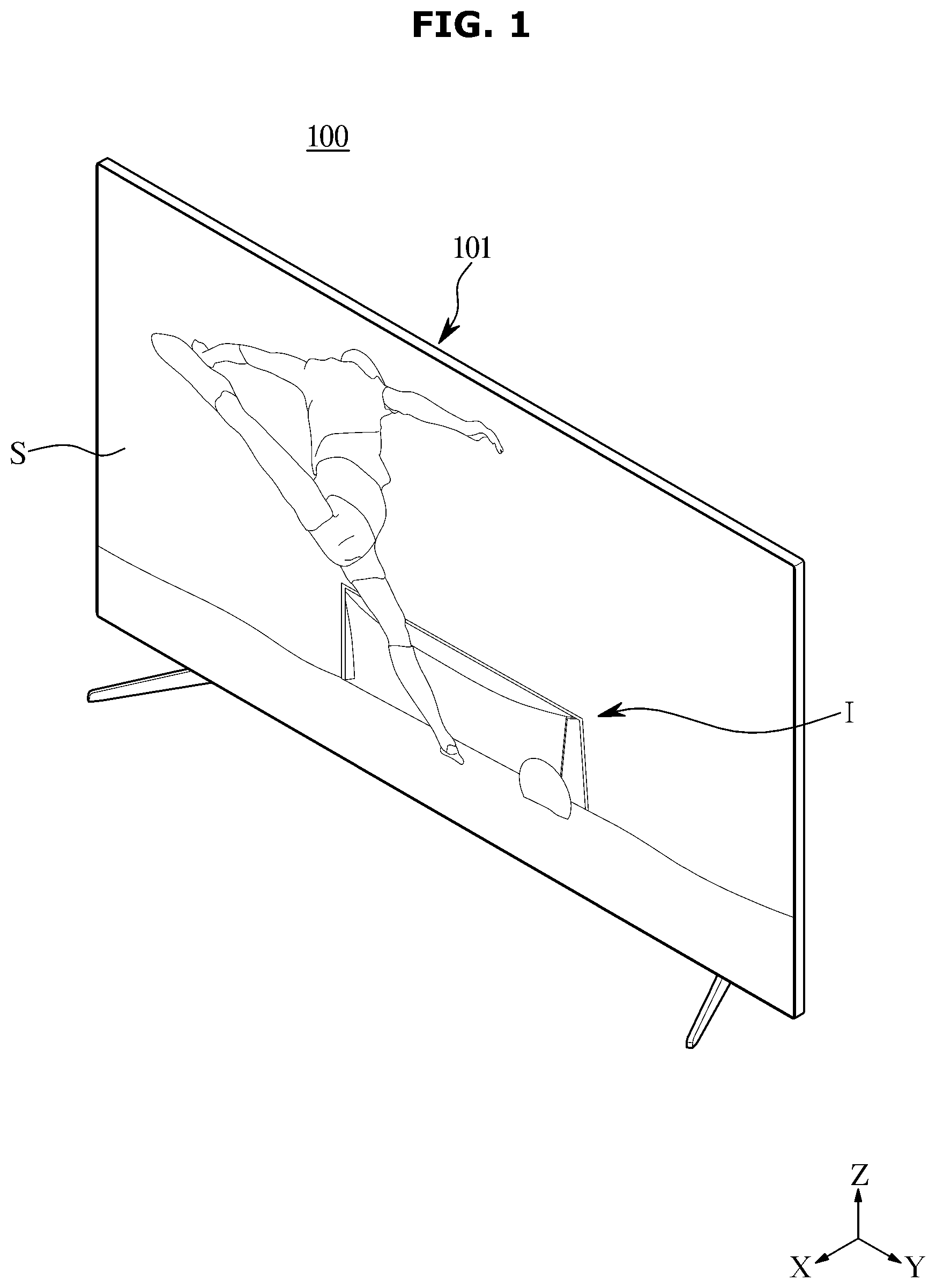 Patent US12307950 — Display device and method for controlling same — Figure 1