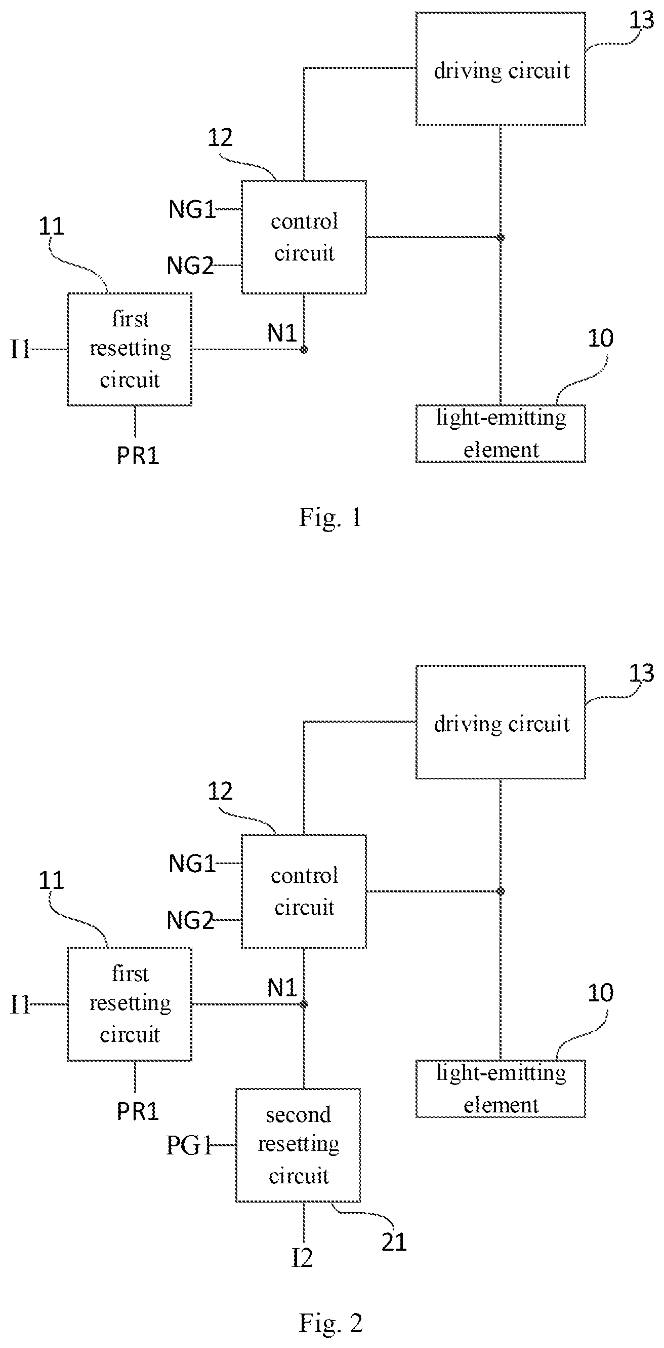 Patent US12307960 — Pixel circuit, method for driving the same and display device — Figure 1